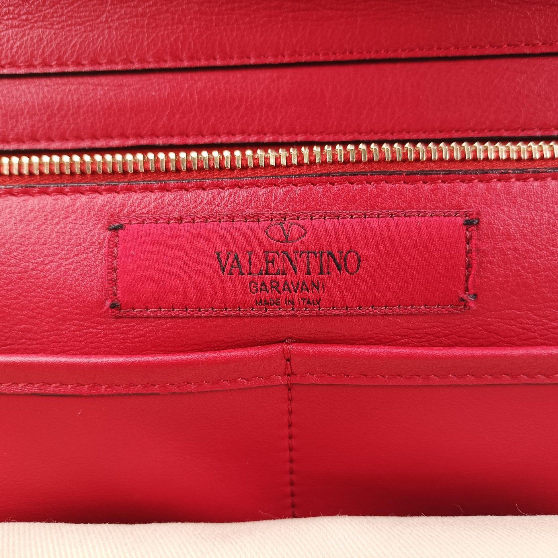 ヴァレンティノ Valentino ショルダーバッグ レディース ロックスタッズ レッド レザー BS-G970BOL1