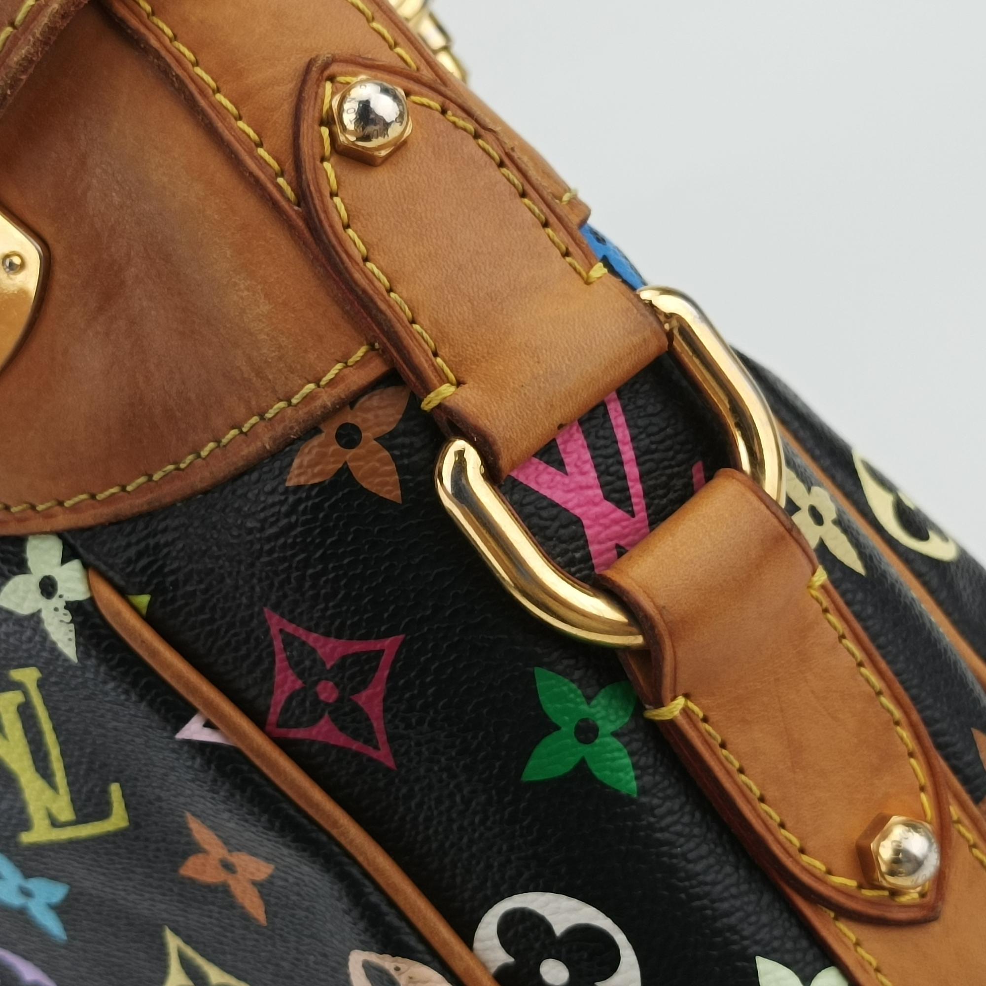 ルイヴィトン Louis Vuitton ショルダーバッグ レディース グレタ ノワール モノグラム マルチカラー M40196