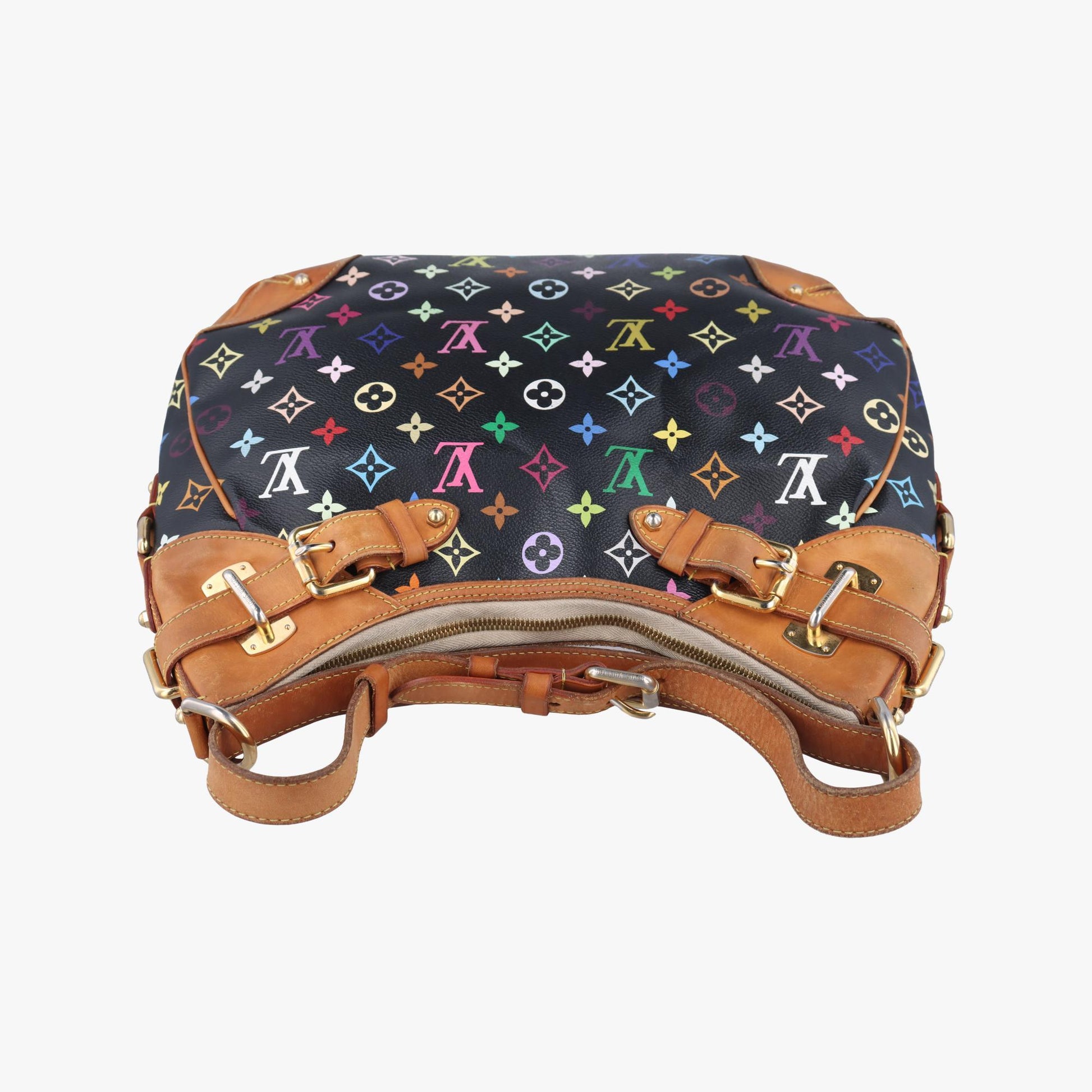 ルイヴィトン Louis Vuitton ショルダーバッグ レディース グレタ ノワール モノグラム マルチカラー M40196