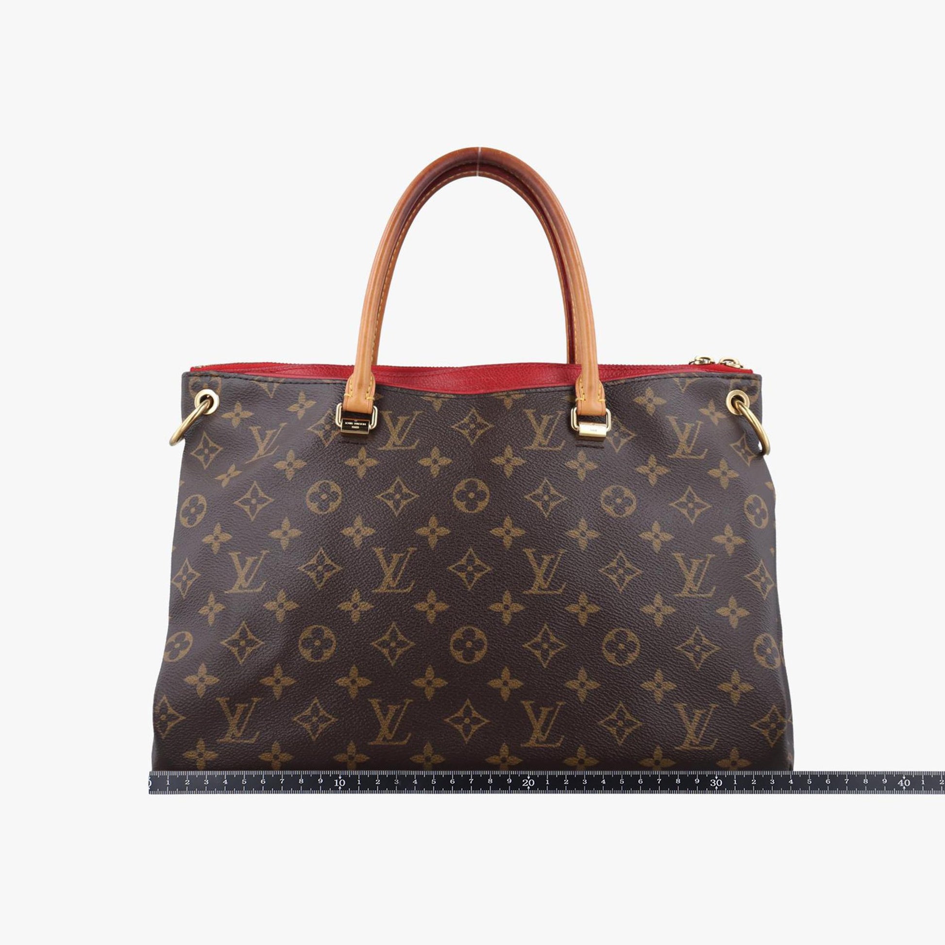 ルイヴィトン Louis Vuitton ショルダーバッグ レディース パラス モノグラム/ブラウン系×スリーズ モノグラムキャンバス×カーフレザー M41175 SN2105