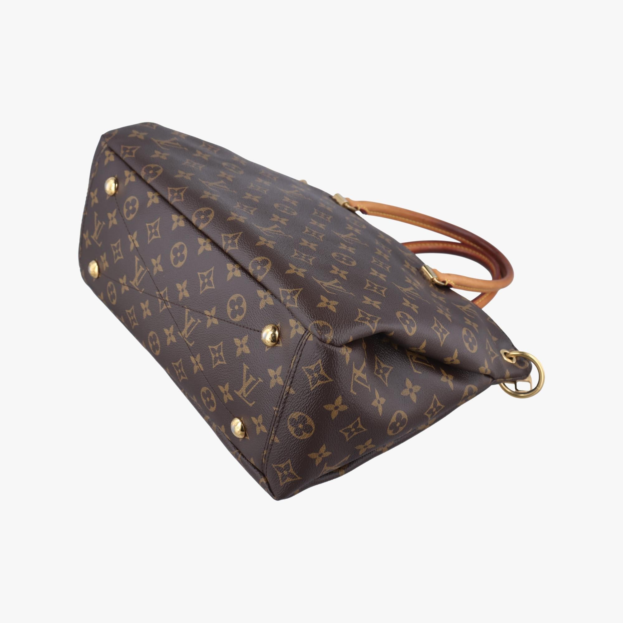 ルイヴィトン Louis Vuitton ショルダーバッグ レディース パラス モノグラム/ブラウン系×スリーズ モノグラムキャンバス×カーフレザー M41175 SN2105