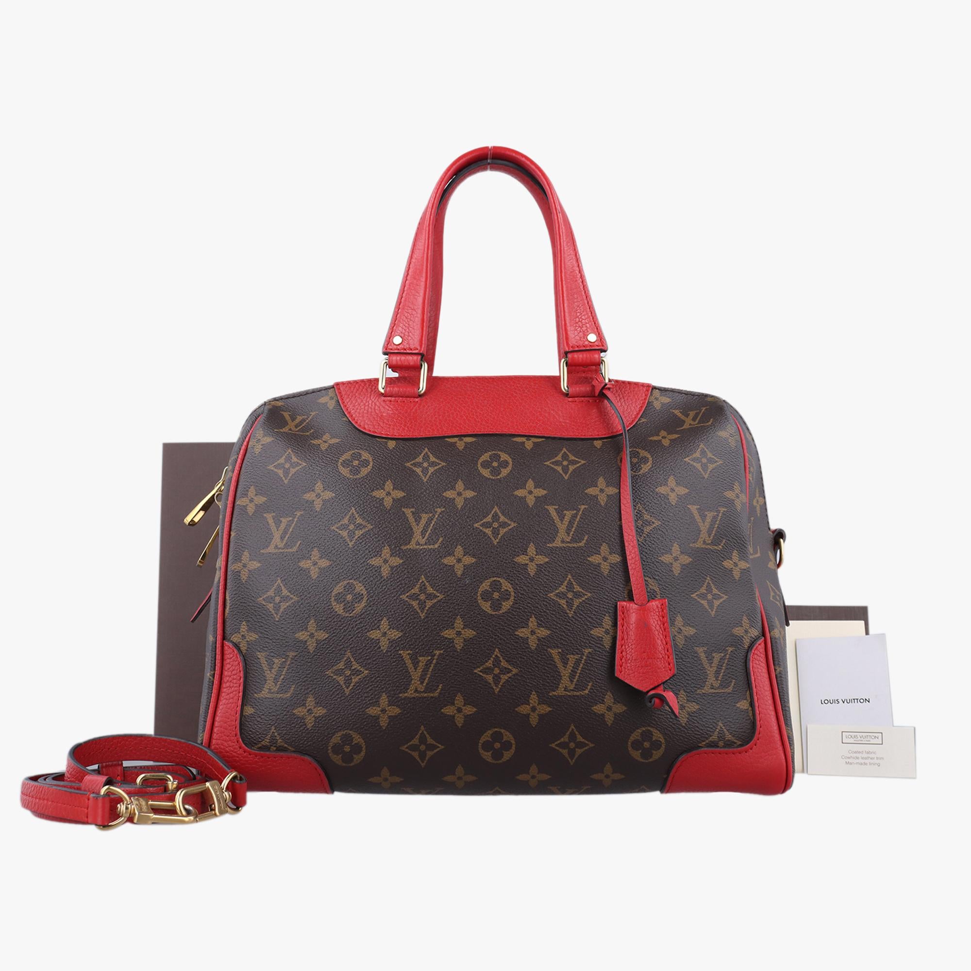 ルイヴィトン Louis Vuitton ショルダーバッグ レディース レティーロPM モノグラム/ブラウン系×スリーズ モノグラムキャンバス×カーフレザー M40546 AH1106