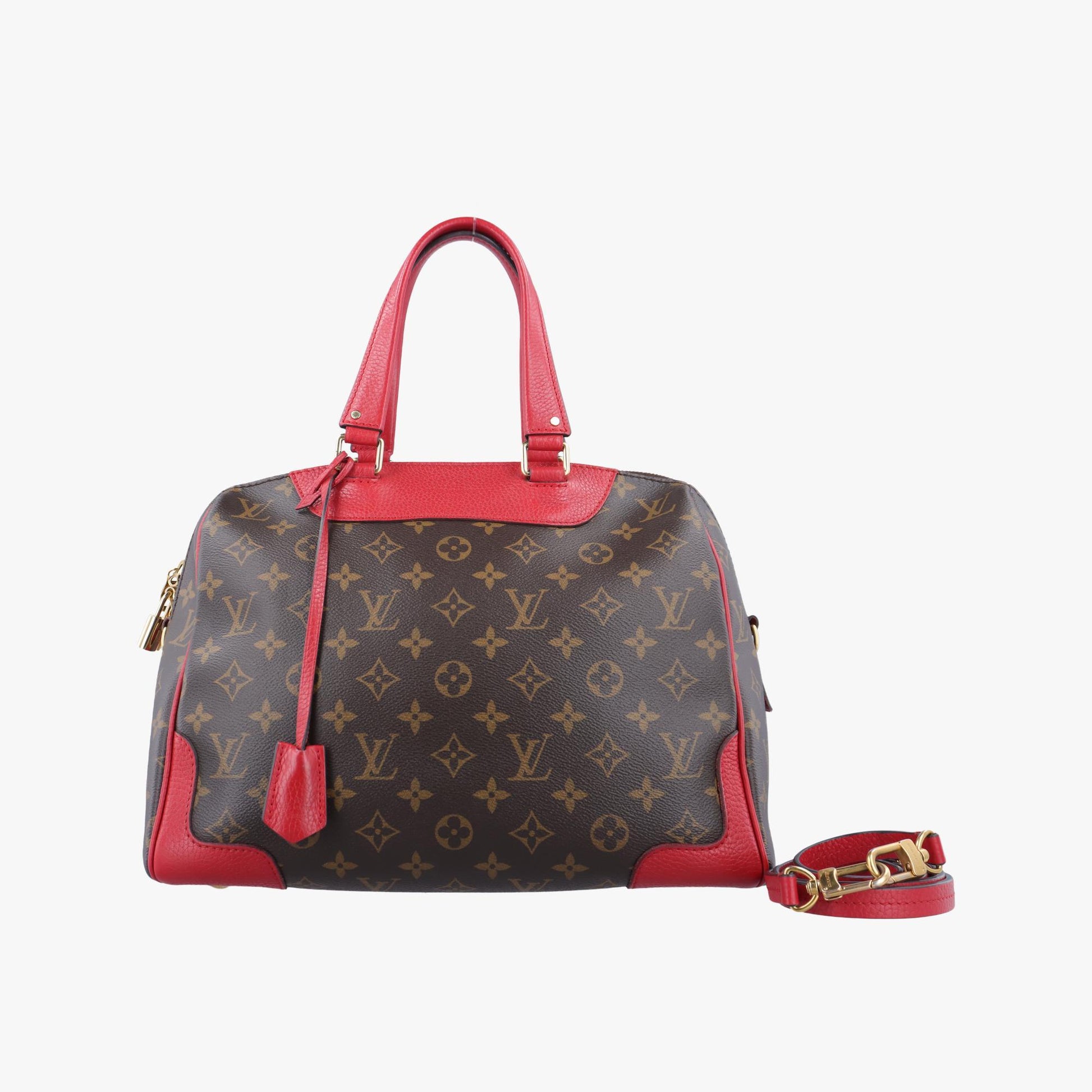 ルイヴィトン Louis Vuitton ショルダーバッグ レディース レティーロPM モノグラム/ブラウン系×スリーズ モノグラムキャンバス×カーフレザー M40546 DR1166