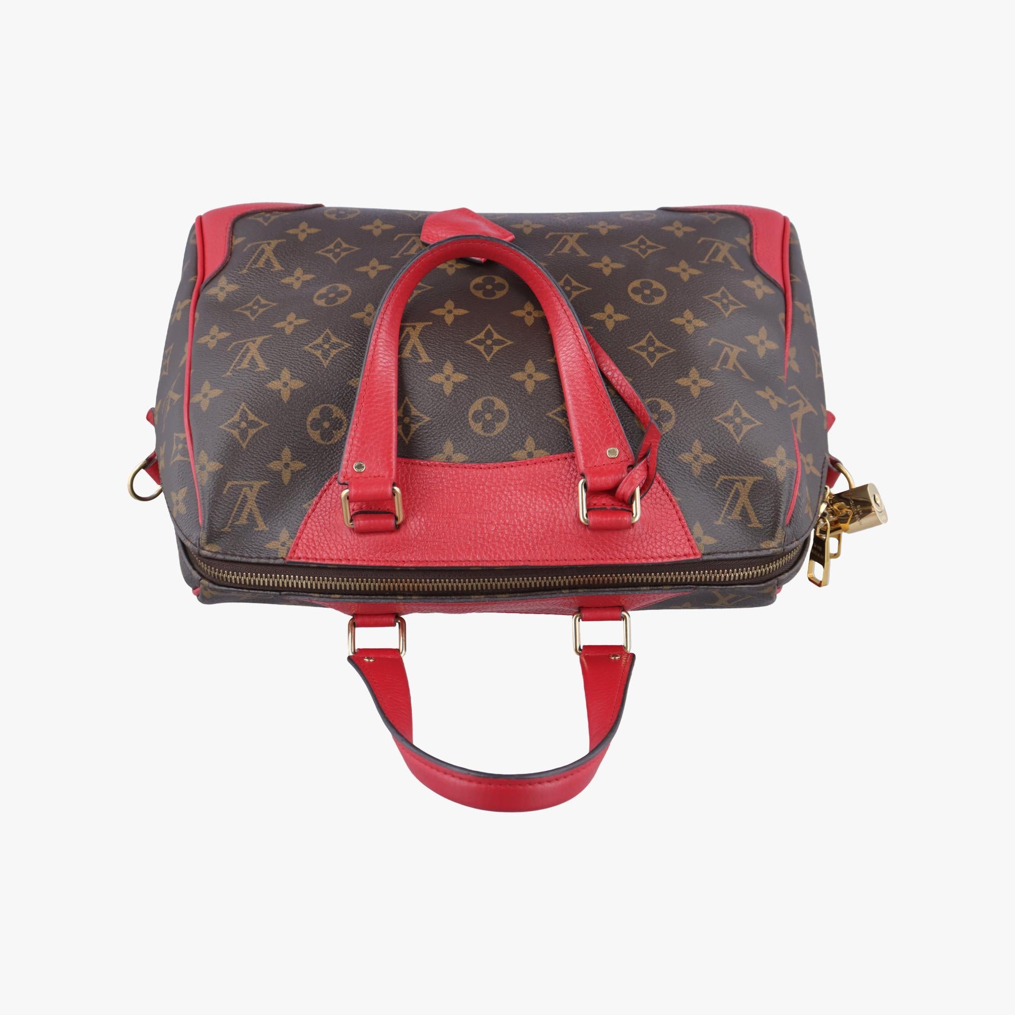 ルイヴィトン Louis Vuitton ショルダーバッグ レディース レティーロPM モノグラム/ブラウン系×スリーズ モノグラムキャンバス×カーフレザー M40546 DR1166