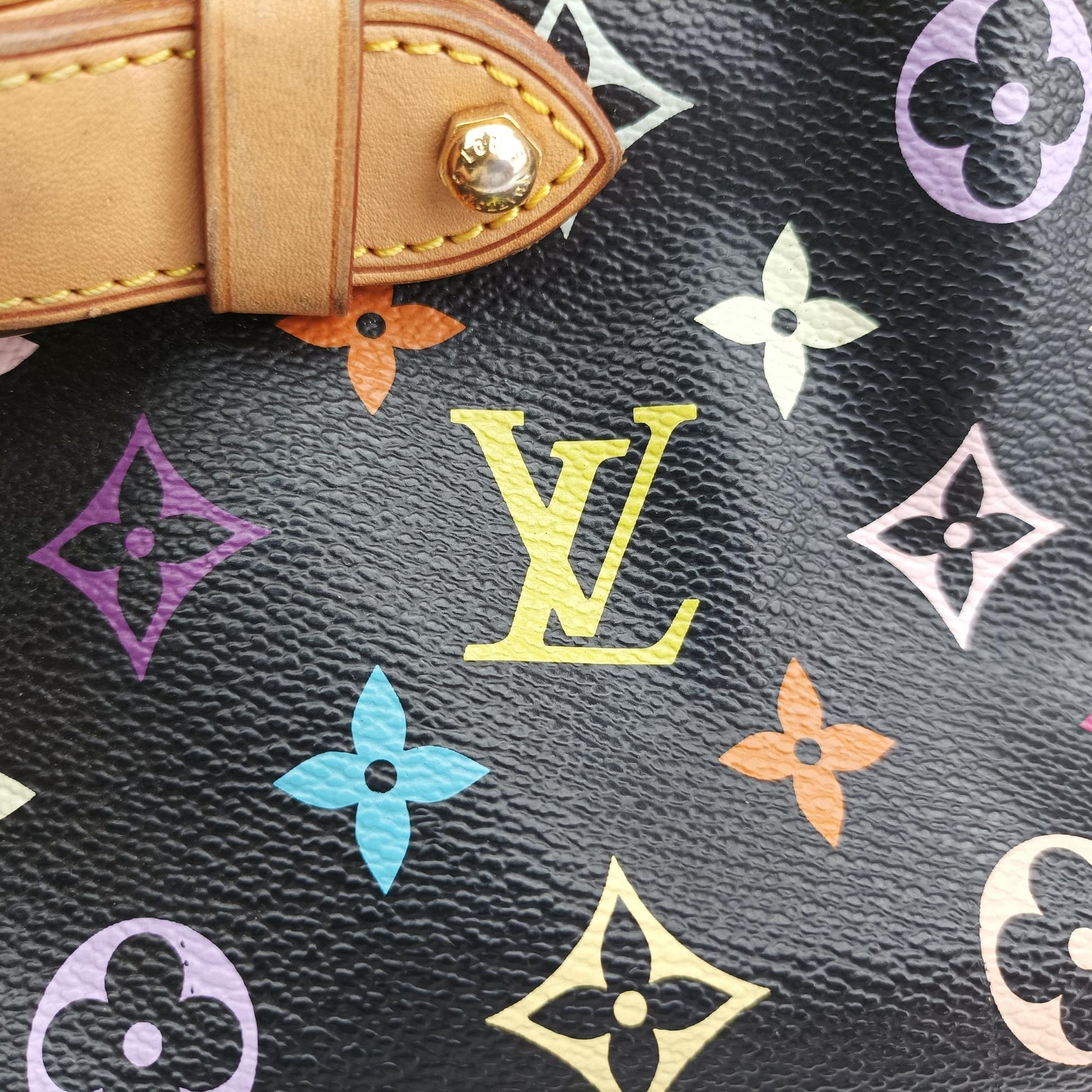 ルイヴィトン Louis Vuitton ハンドバッグ レディース クラウディア ノワール モノグラム マルチカラー M40194 AS5618と記載有り