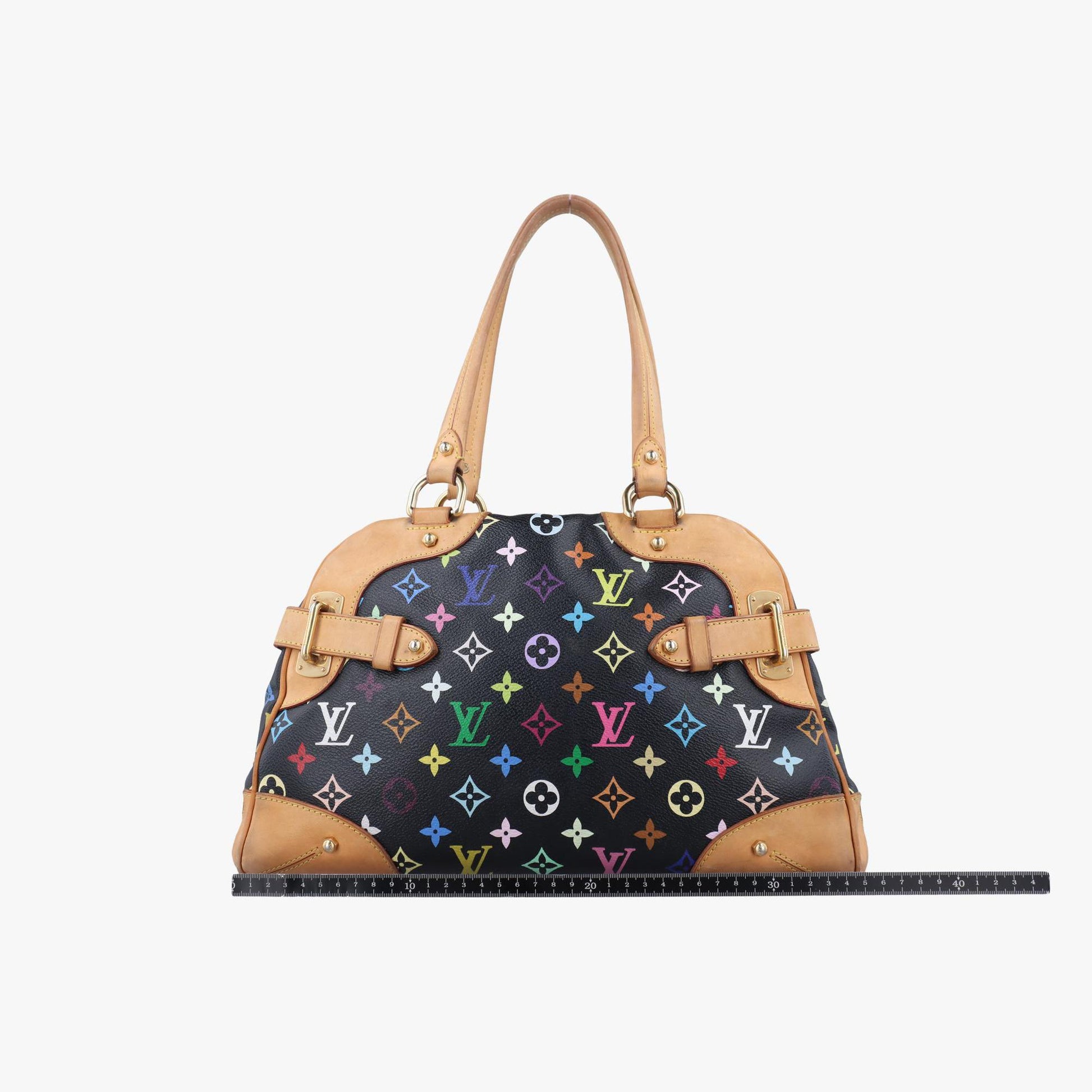 ルイヴィトン Louis Vuitton ハンドバッグ レディース クラウディア ノワール モノグラム マルチカラー M40194 AS5618と記載有り