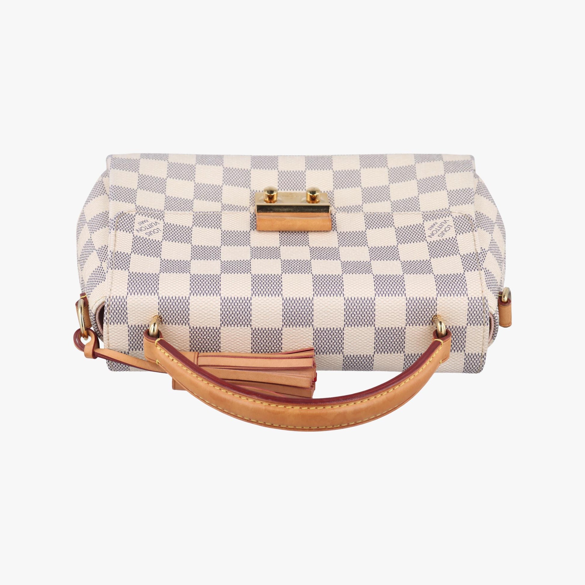 ルイヴィトン Louis Vuitton ショルダーバッグ レディース クロワゼット アズール ダミエキャンバス N41581 TR0126