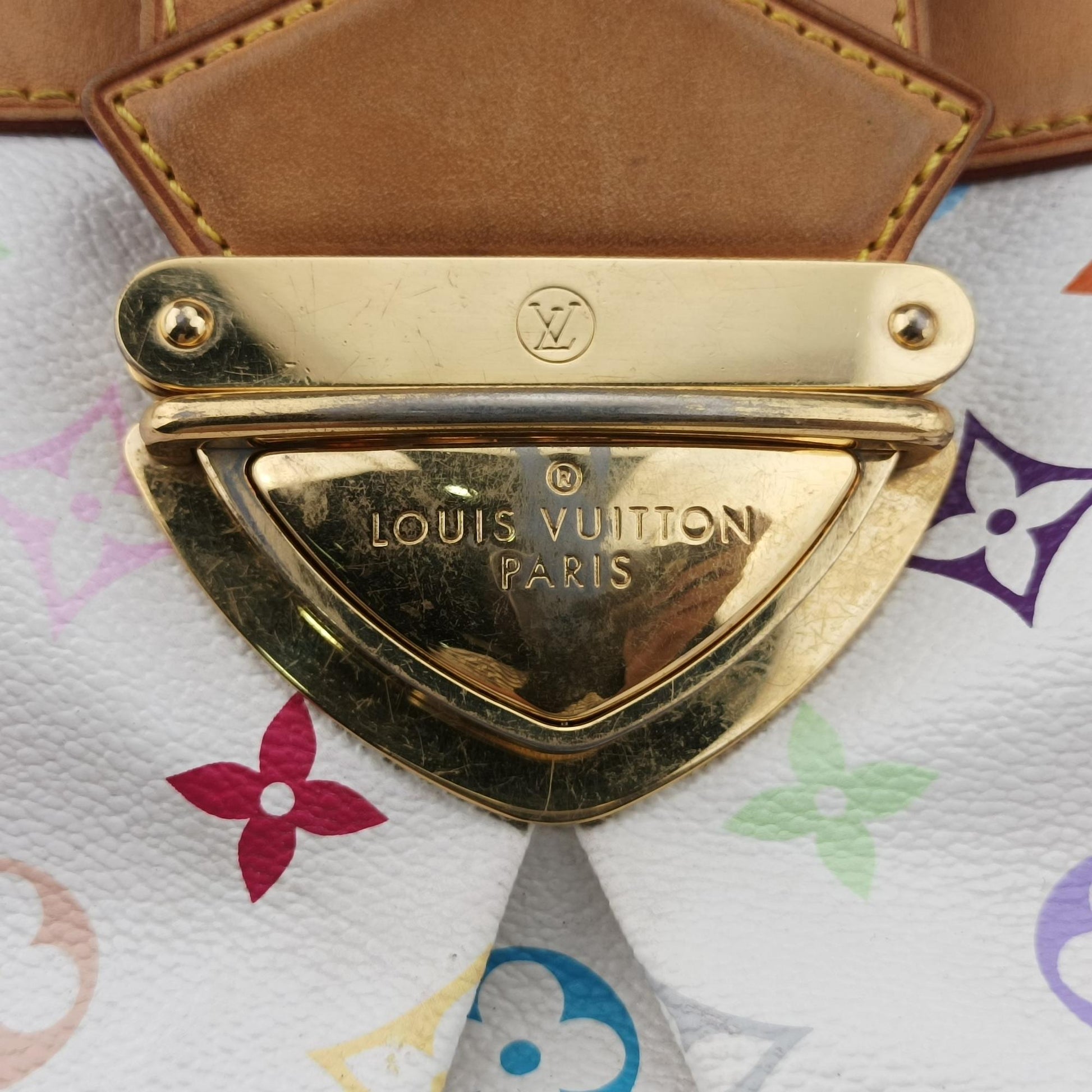 ルイヴィトン Louis Vuitton ハンドバッグ レディース ウルスラ ブロン モノグラム マルチカラー M40123 TH2077