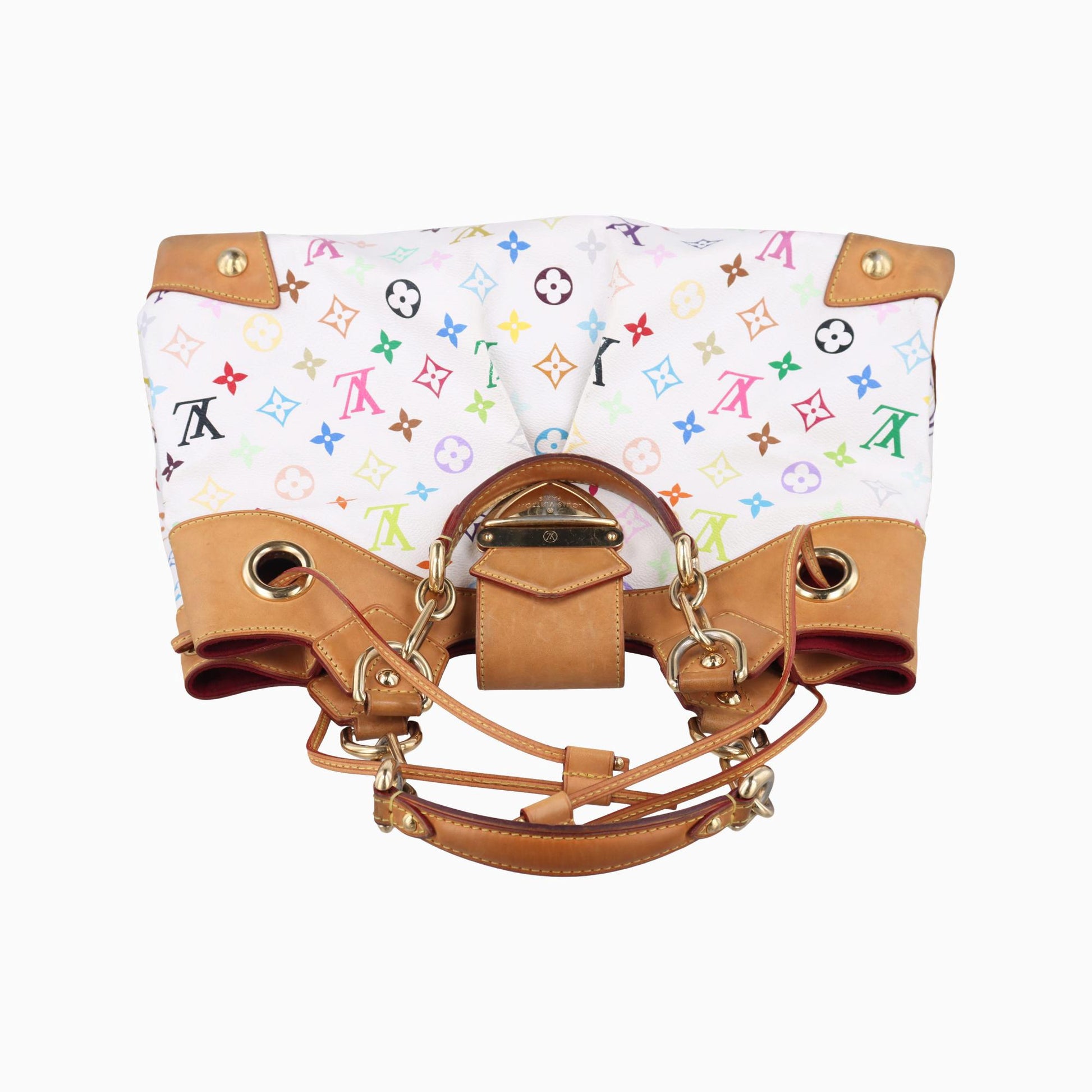 ルイヴィトン Louis Vuitton ハンドバッグ レディース ウルスラ ブロン モノグラム マルチカラー M40123 TH2077