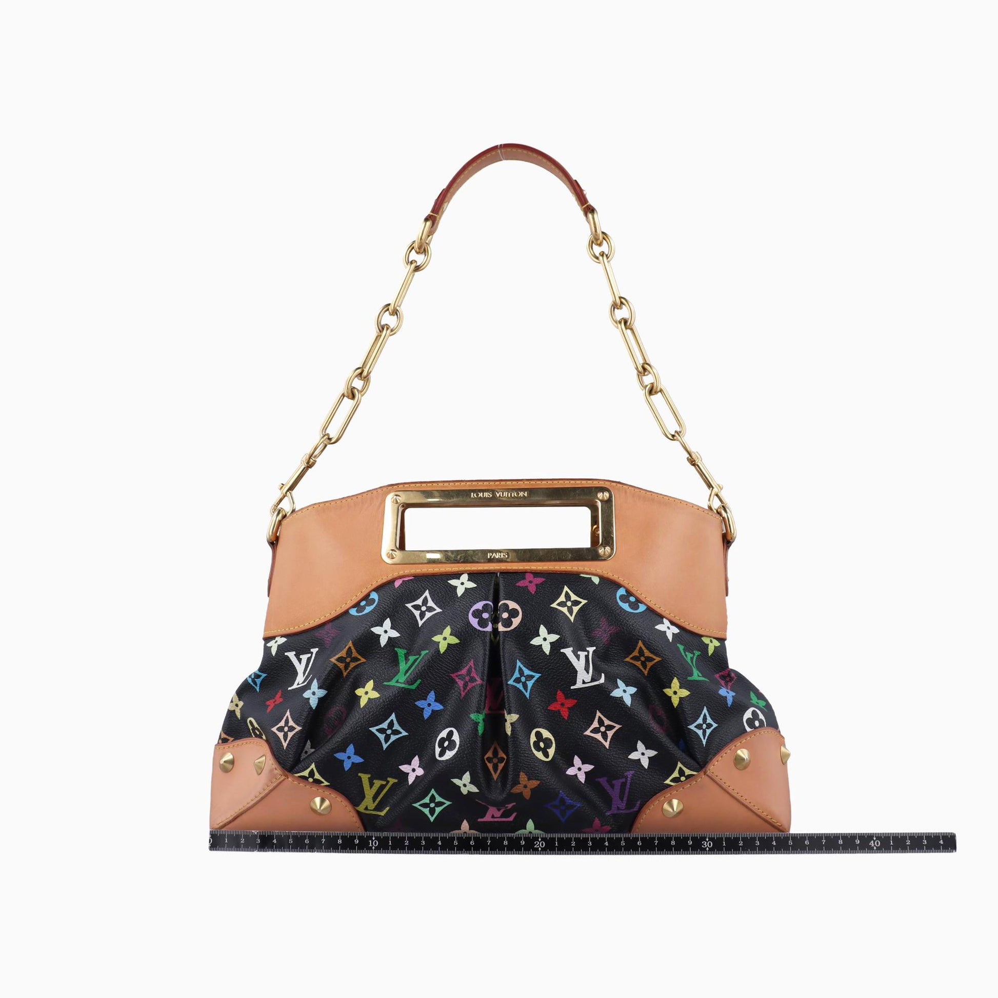 ルイヴィトン Louis Vuitton ショルダーバッグ レディース ジュディMM ノワール モノグラム マルチカラー M40256 SR4059