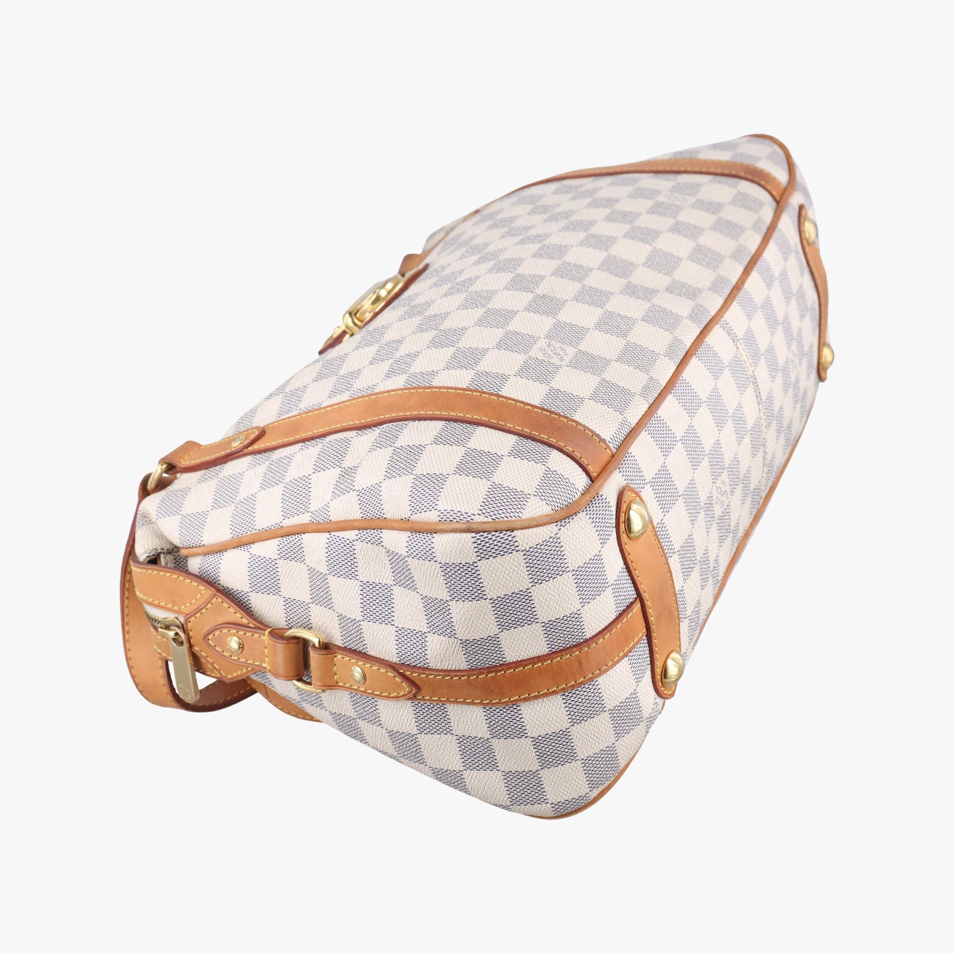 ルイヴィトン Louis Vuitton ショルダーバッグ レディース ストレーザPM ホワイト ダミエキャンバス N42220 TR4160