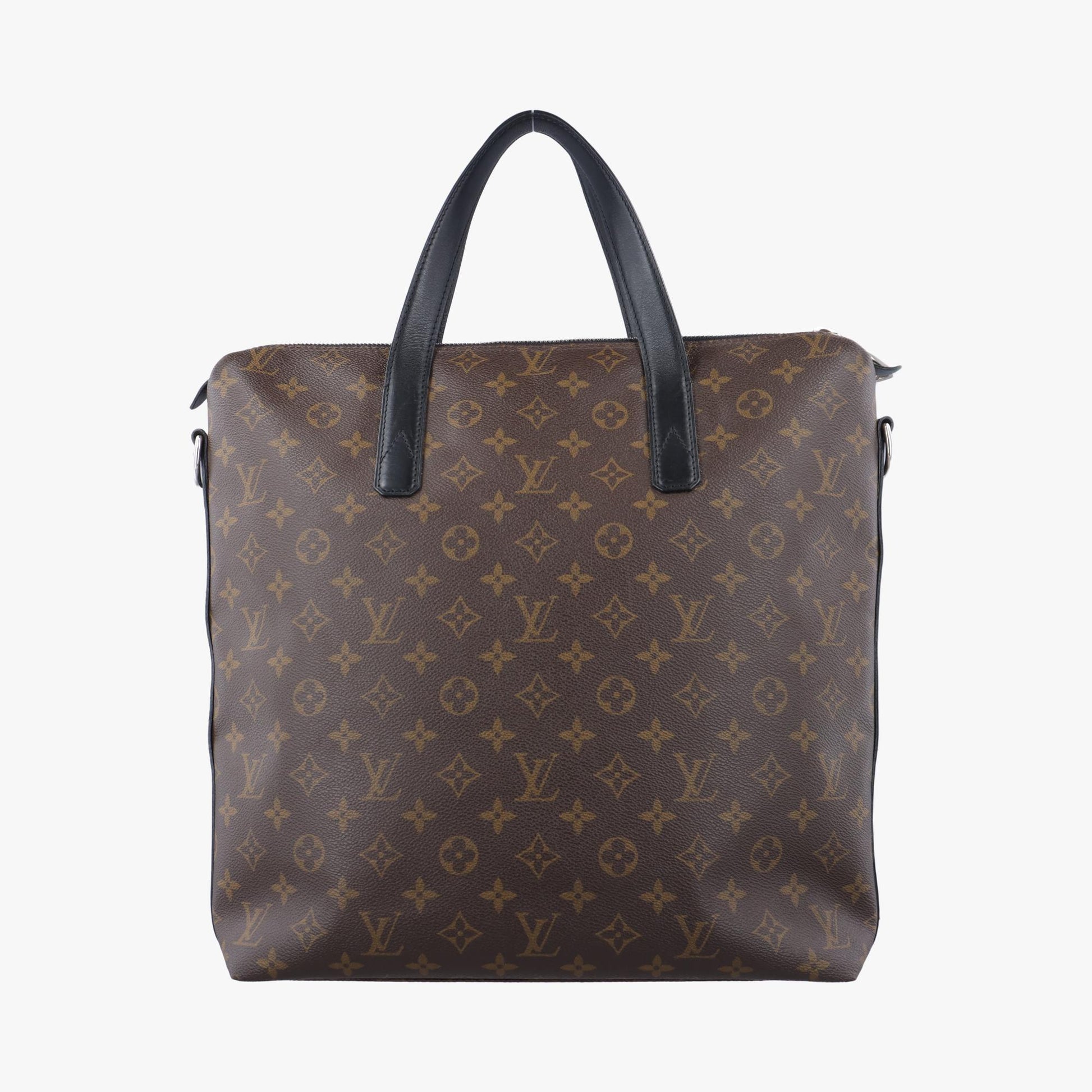 ルイヴィトン Louis Vuitton ハンドバッグ レディース キタン モノグラム/ブラウン系×ブラック モノグラム マカサー×カーフレザー M40388 DU0152