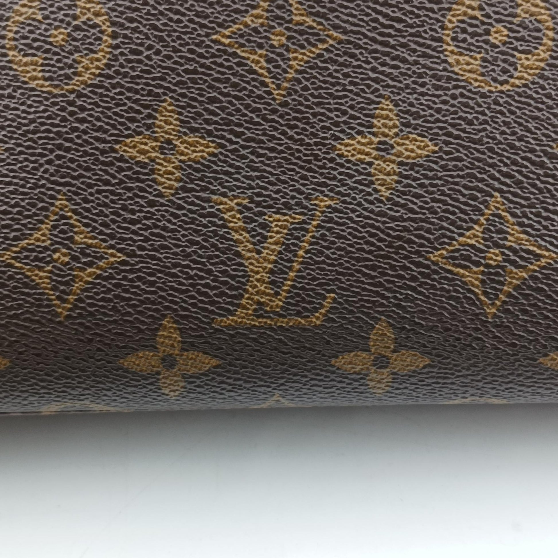 ルイヴィトン Louis Vuitton ハンドバッグ レディース キタン モノグラム/ブラウン系×ブラック モノグラム マカサー×カーフレザー M40388 DU0152