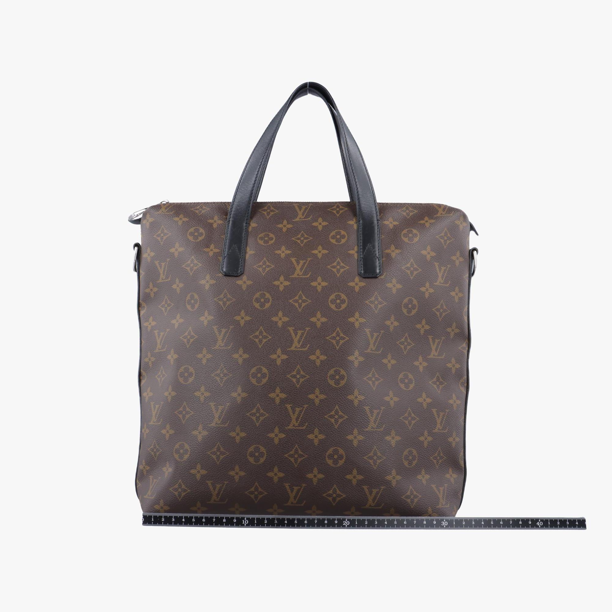 ルイヴィトン Louis Vuitton ハンドバッグ レディース キタン モノグラム/ブラウン系×ブラック モノグラム マカサー×カーフレザー M40388 DU0152