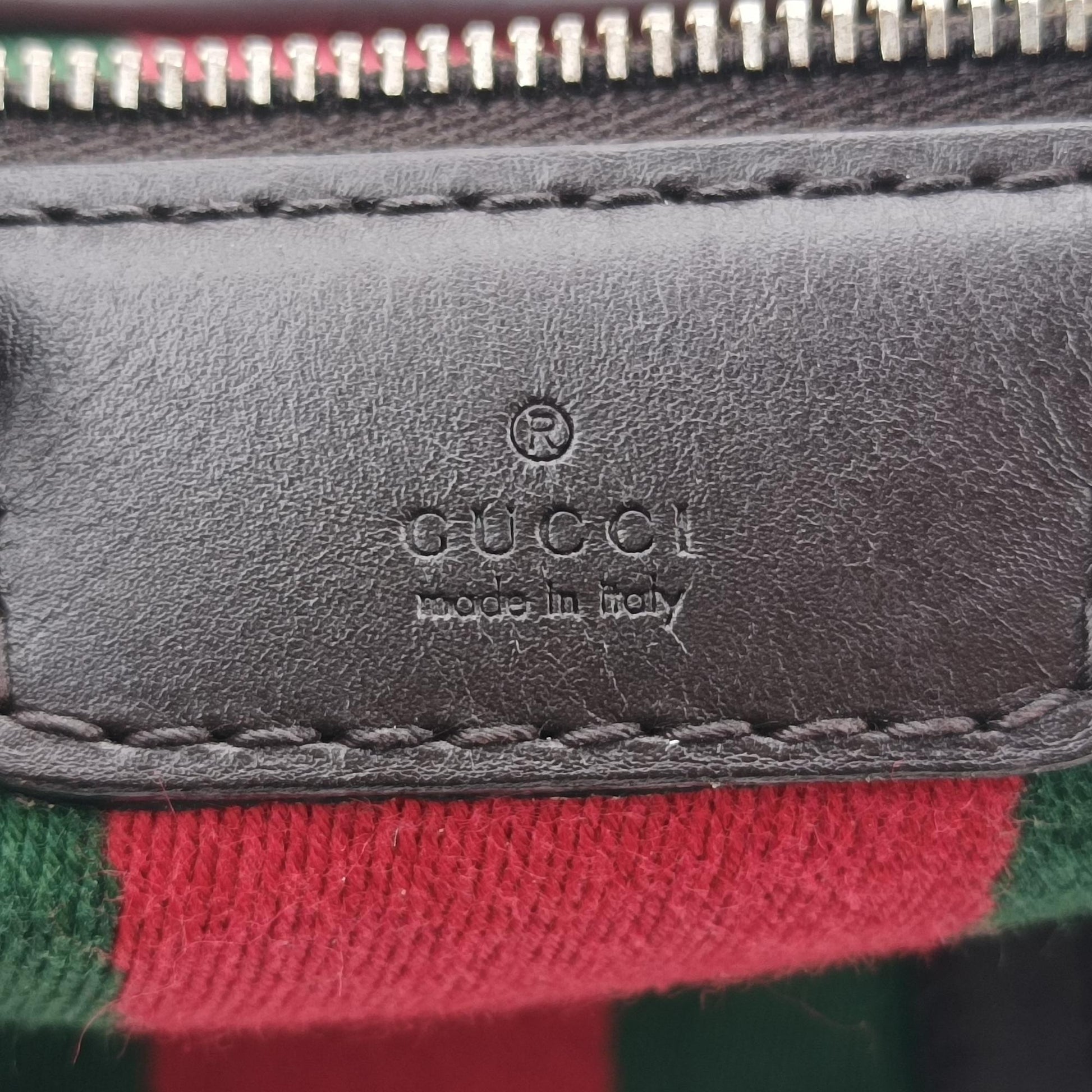 グッチ Gucci ボストンバッグ レディース シェリーライン マルチカラー キャンバス×レザー 247205 I021177764