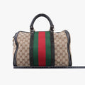 グッチ Gucci ボストンバッグ レディース シェリーライン マルチカラー キャンバス×レザー 247205 I021177764