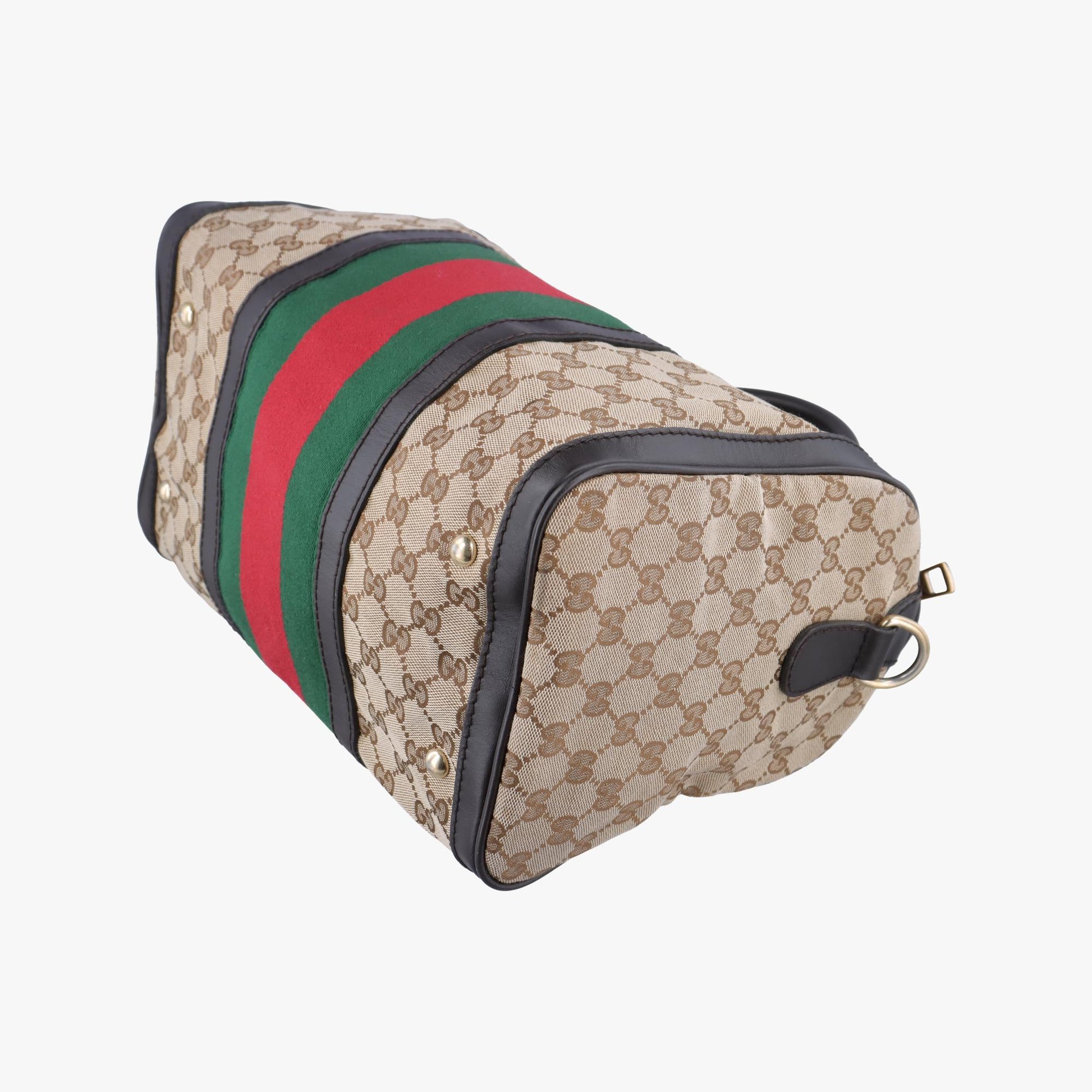 グッチ Gucci ボストンバッグ レディース シェリーライン マルチカラー キャンバス×レザー 247205 I021177764