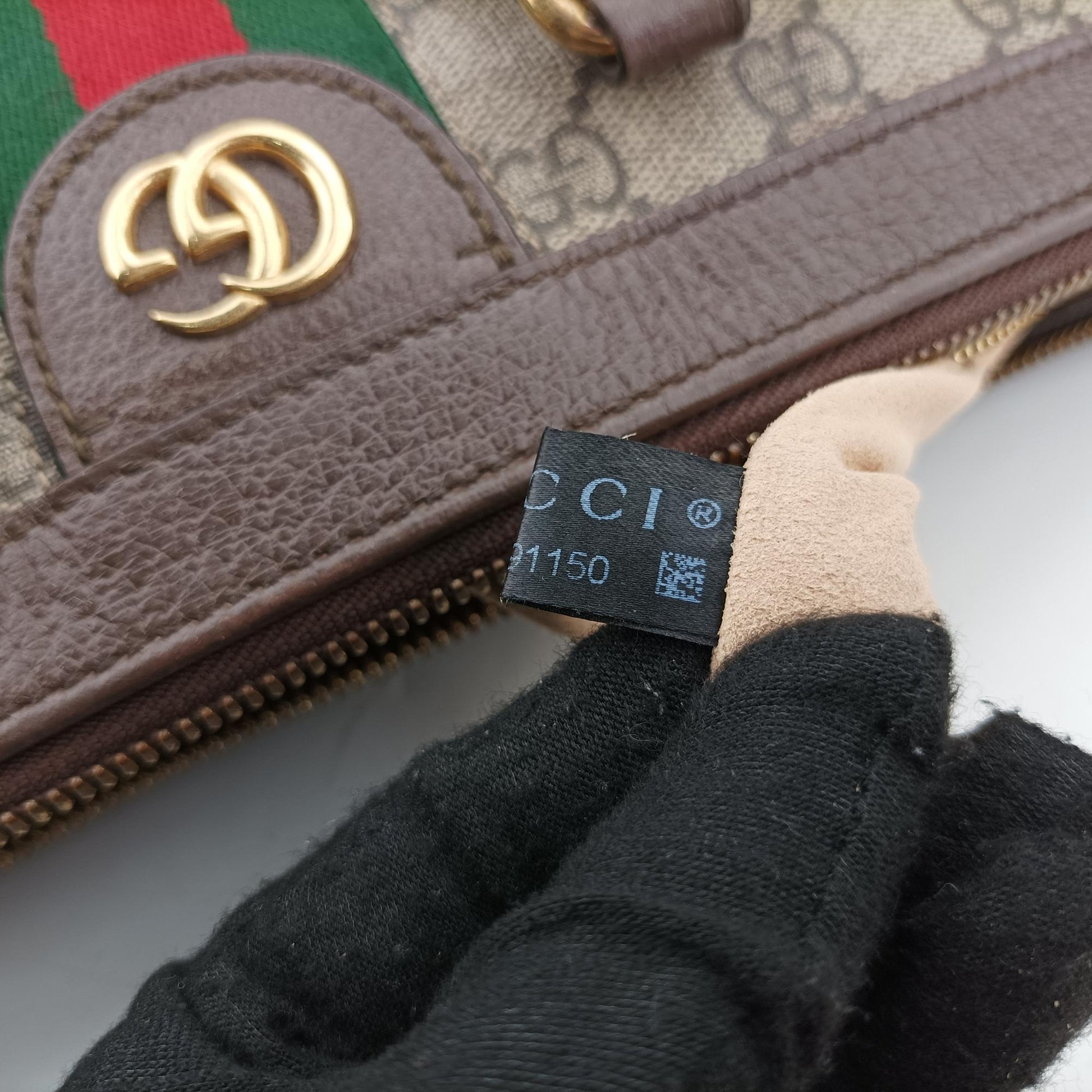 グッチ Gucci ショルダーバッグ レディース オフィディア ブラウン×レッド×グリーン PVCコーティングキャンバス×レザー 524537 I028191150