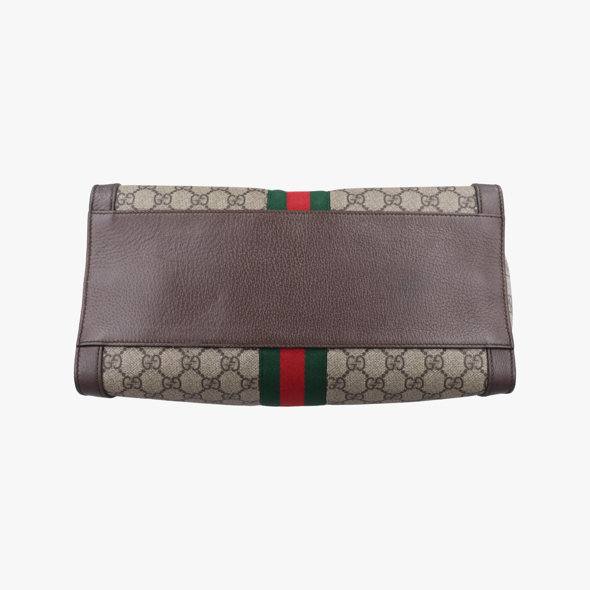 グッチ Gucci ショルダーバッグ レディース オフィディア ブラウン×レッド×グリーン PVCコーティングキャンバス×レザー 524537 I028191150