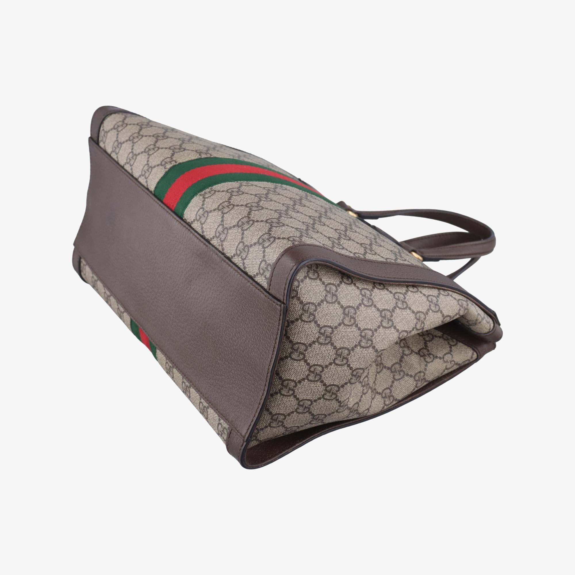 グッチ Gucci ショルダーバッグ レディース オフィディア ブラウン×レッド×グリーン PVCコーティングキャンバス×レザー 524537 I028191150