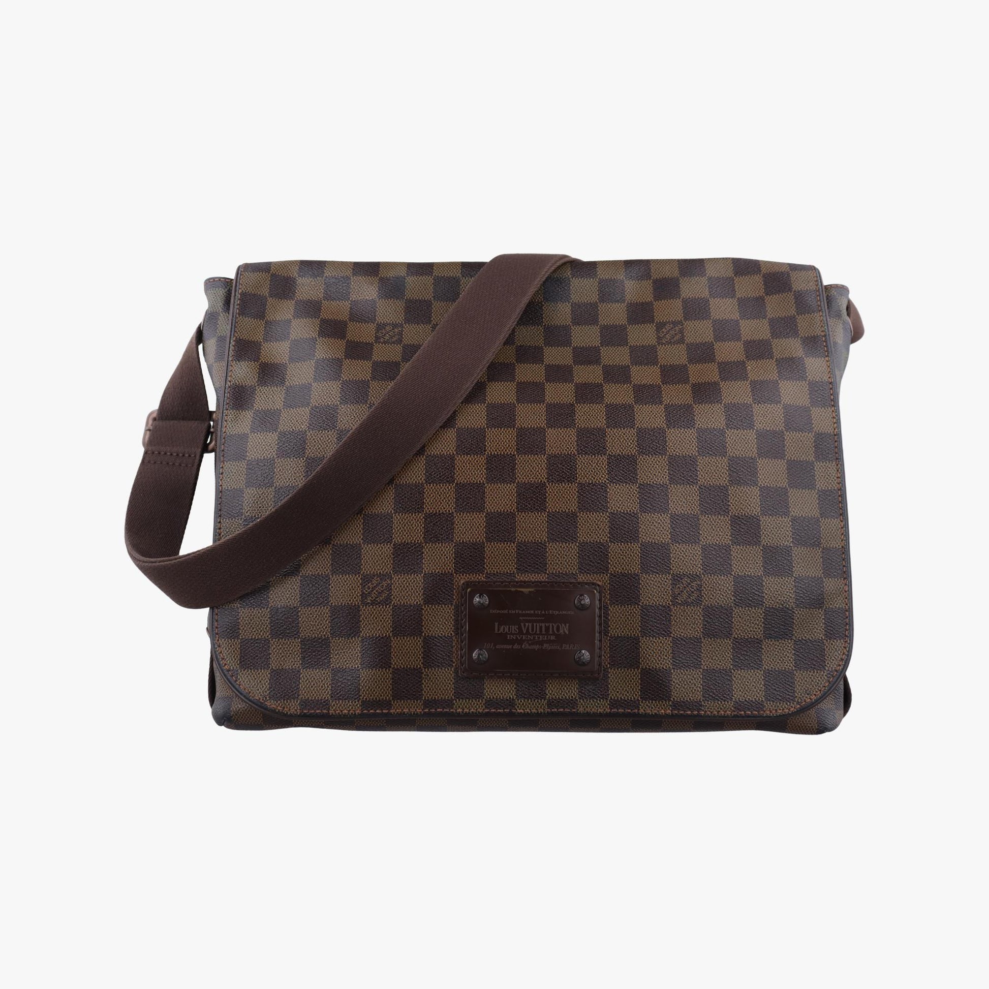 ルイヴィトン Louis Vuitton ショルダーバッグ レディース ブルックリンGM エベーヌ ダミエキャンバス N51212 CA0099