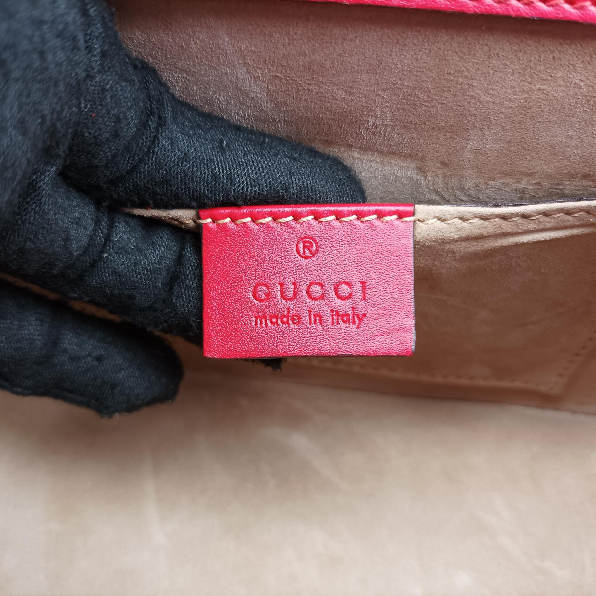 グッチ Gucci ショルダーバッグ レディース シルヴィ レッド×ネイビー レザー 470270 C028369922