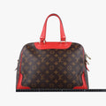 ルイヴィトン Louis Vuitton ハンドバッグ レディース レティーロPM モノグラム/ブラウン系×コクリコ モノグラムキャンバス×カーフレザー M50057 AH0155