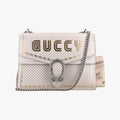 グッチ Gucci ショルダーバッグ レディース セガ コラボ ディオニュソス スター ホワイト×ゴールド レザー 400235 A024825995