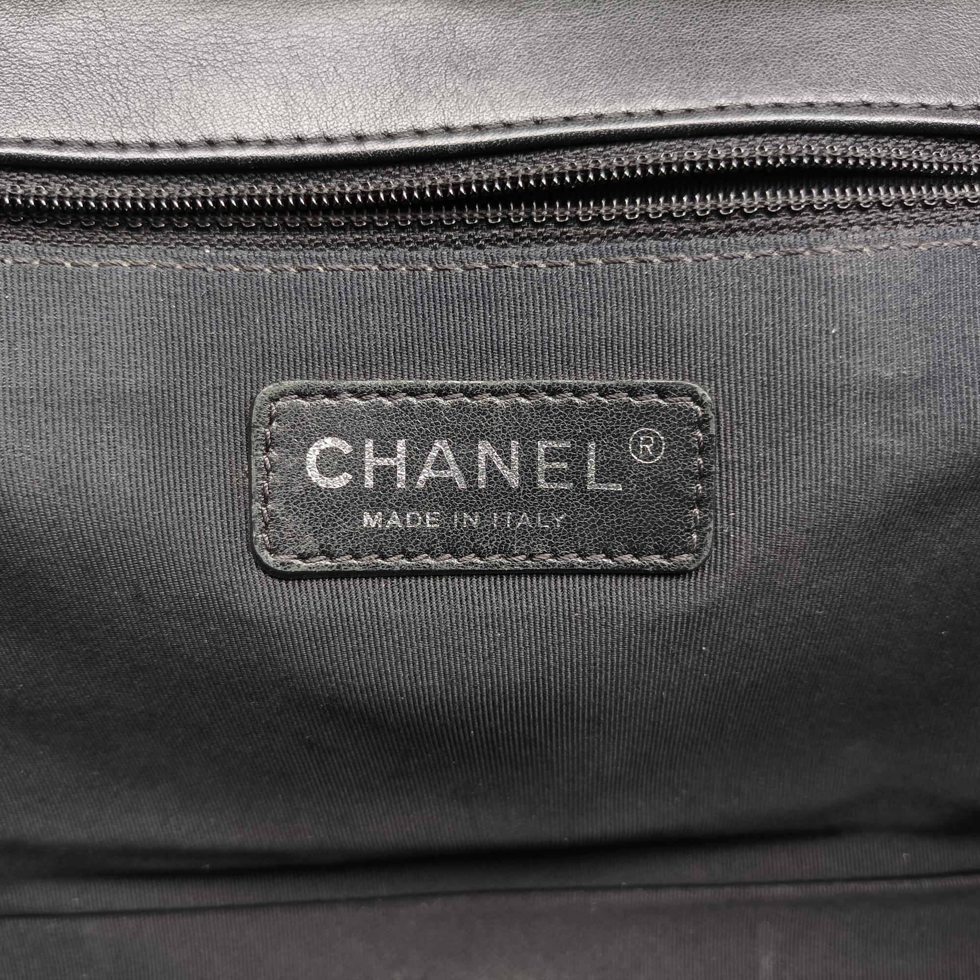 シャネル Chanel ショルダーバッグ レディース ボーイシャネル グレー ラムスキン A92409 19867311