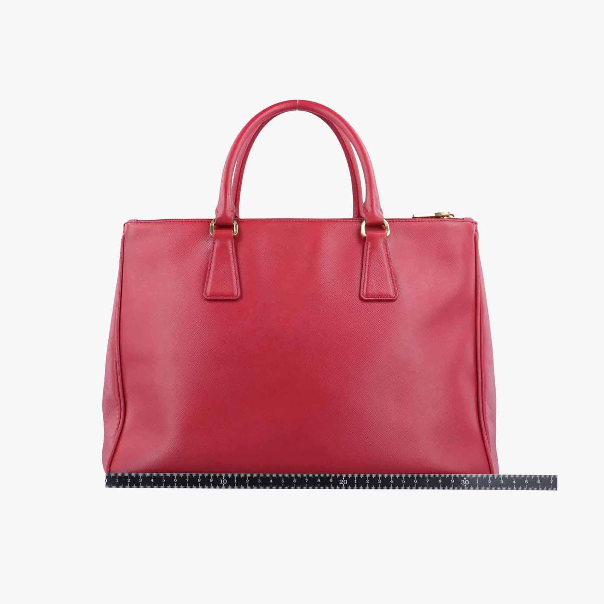 プラダ Prada ショルダーバッグ レディース ガレリア レッド サフィアーノレザー BN2274 31/X 165