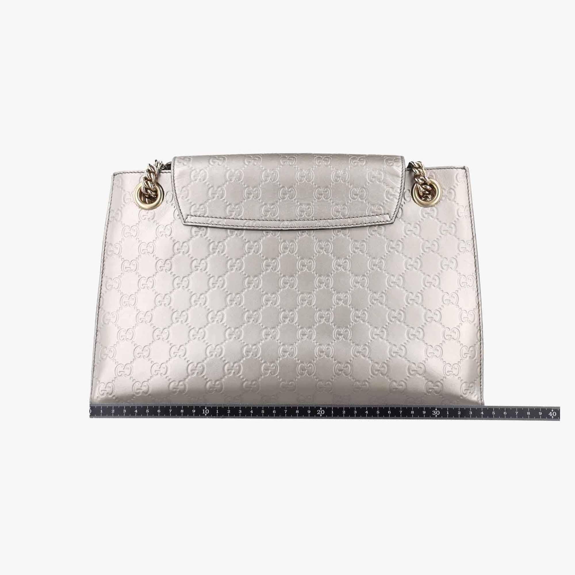 グッチ Gucci ショルダーバッグ レディース エミリー ゴールド レザー 295403 F018139542