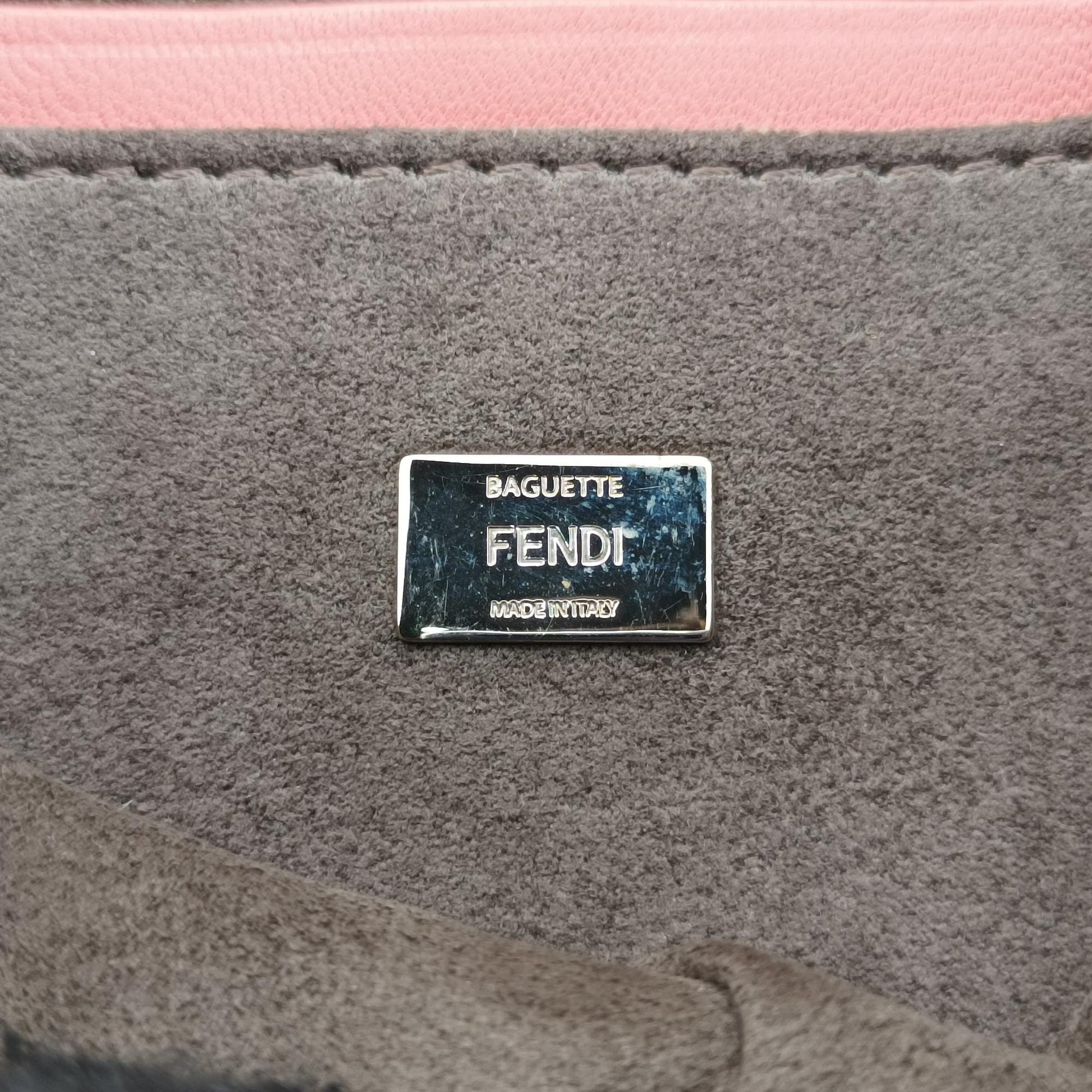 フェンディ Fendi ショルダーバッグ レディース モンスターマイクロバケット ピンク レザー 8M0354-3ZQ-159-9290