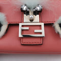 フェンディ Fendi ショルダーバッグ レディース モンスターマイクロバケット ピンク レザー 8M0354-3ZQ-159-9290