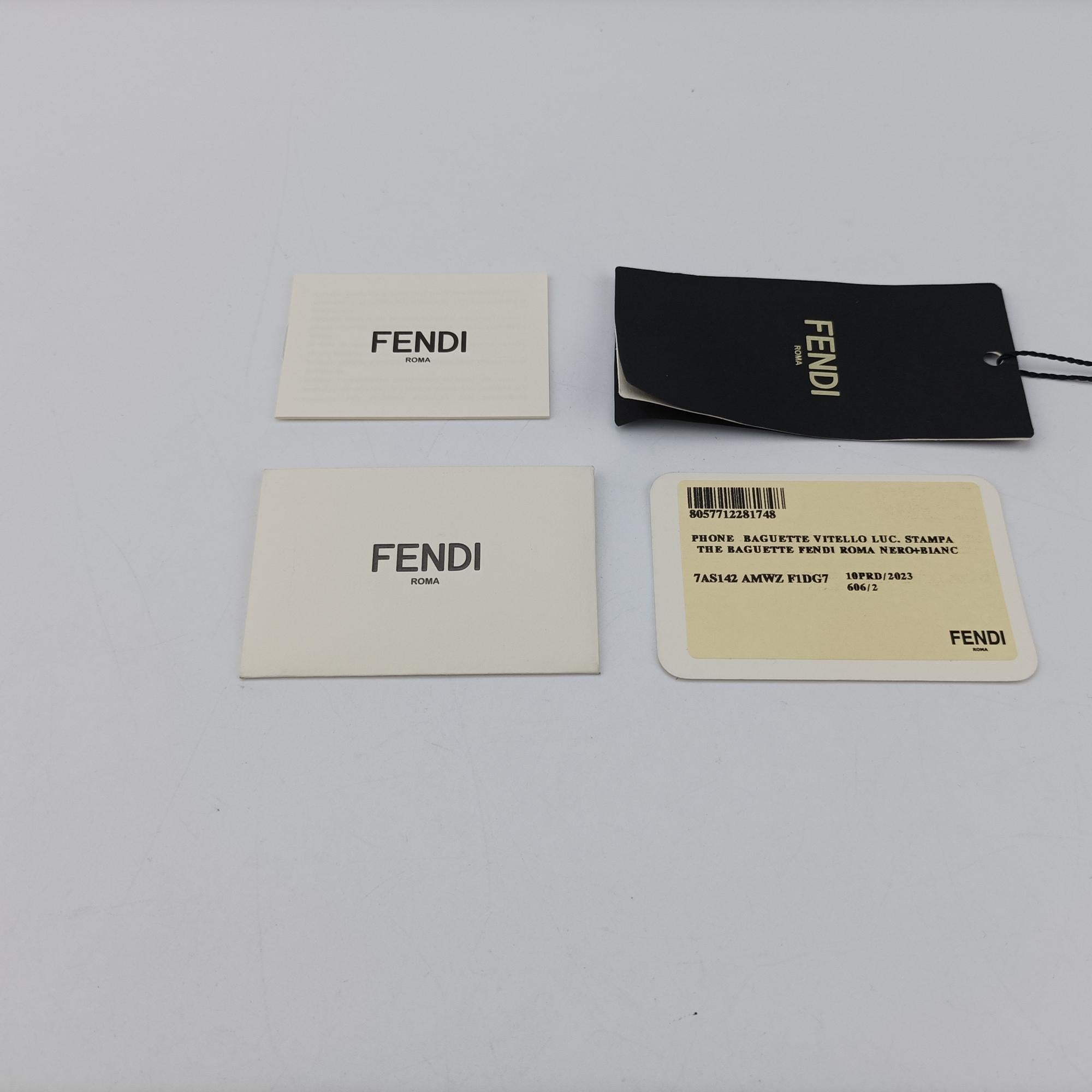 フェンディ Fendi ショルダーバッグ レディース マーク ジェイコブス コラボ バゲット ブラック レザー AS142-AMWZ-238-0059