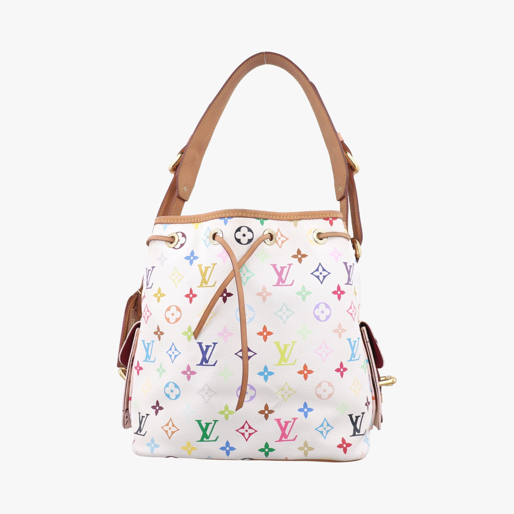 ルイヴィトン Louis Vuitton ショルダーバッグ レディース プチ ノエ ブロン モノグラム マルチカラー M42229 CA3161