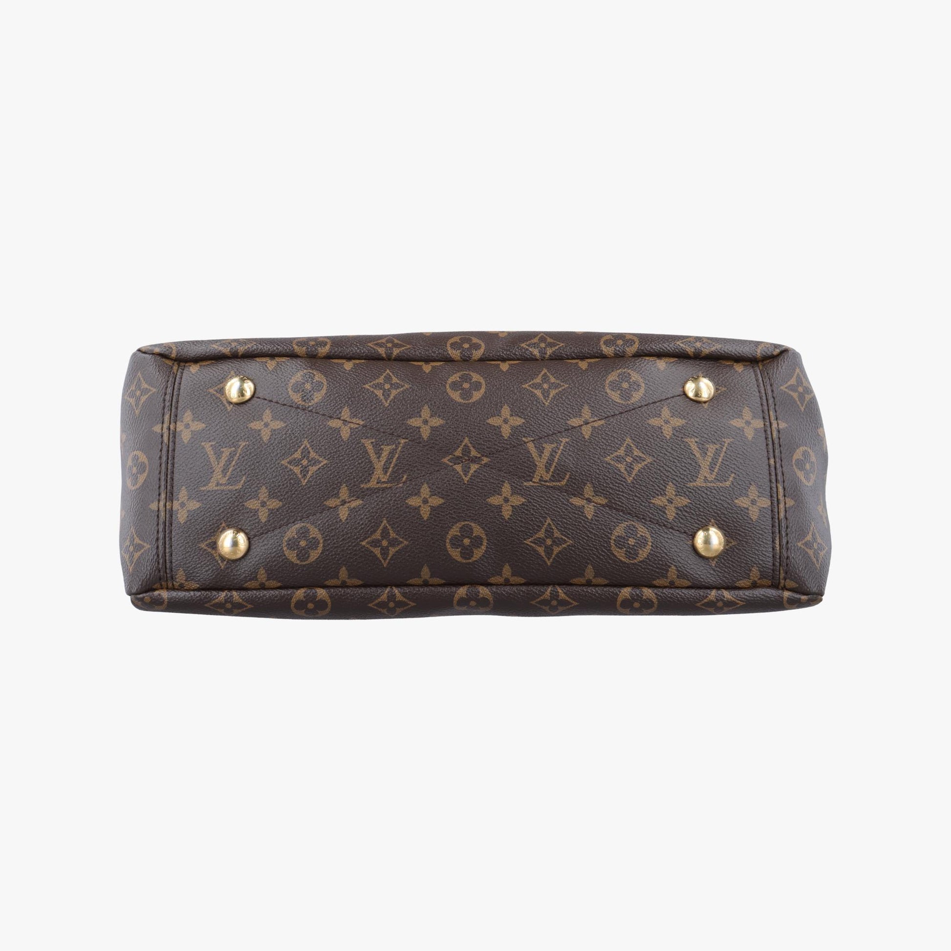 ルイヴィトン Louis Vuitton ショルダーバッグ レディース パラス モノグラム/ブラウン系×スリーズ モノグラムキャンバス×カーフレザー M41175 CA4114