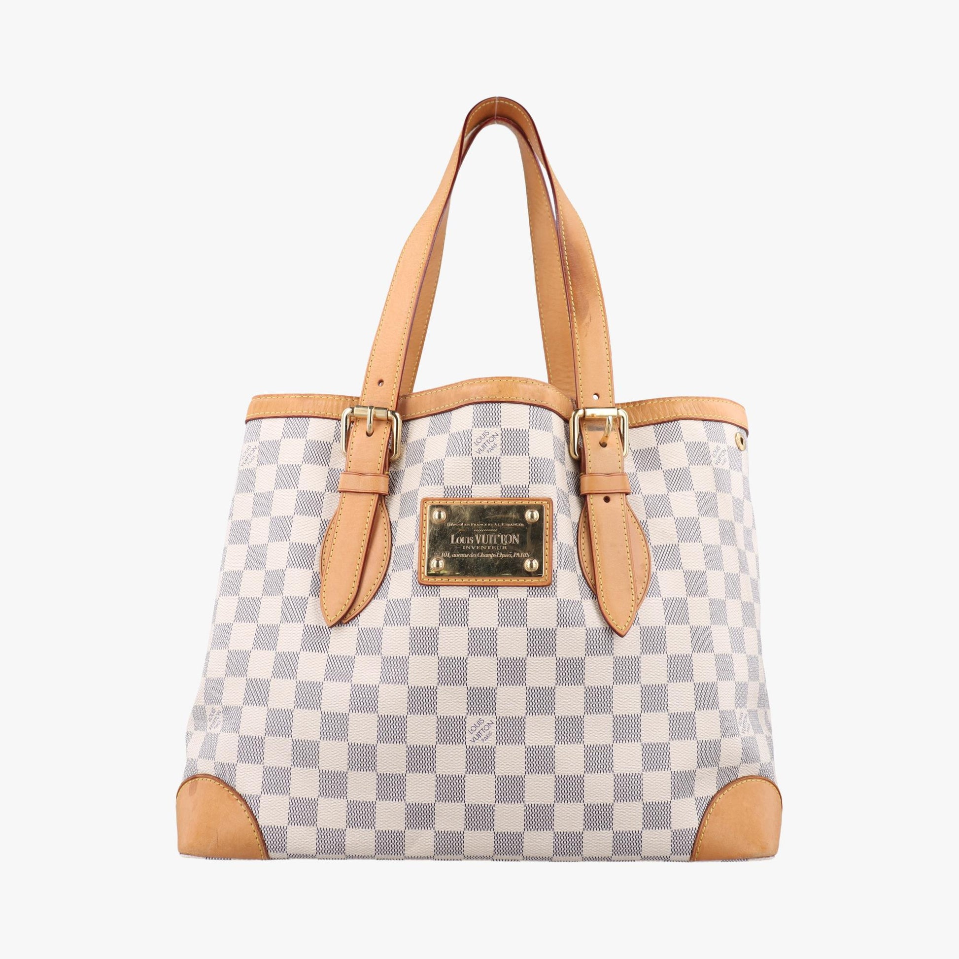 ルイヴィトン Louis Vuitton ショルダーバッグ レディース ハムプステッドMM アズール ダミエキャンバス N51206 CA0079