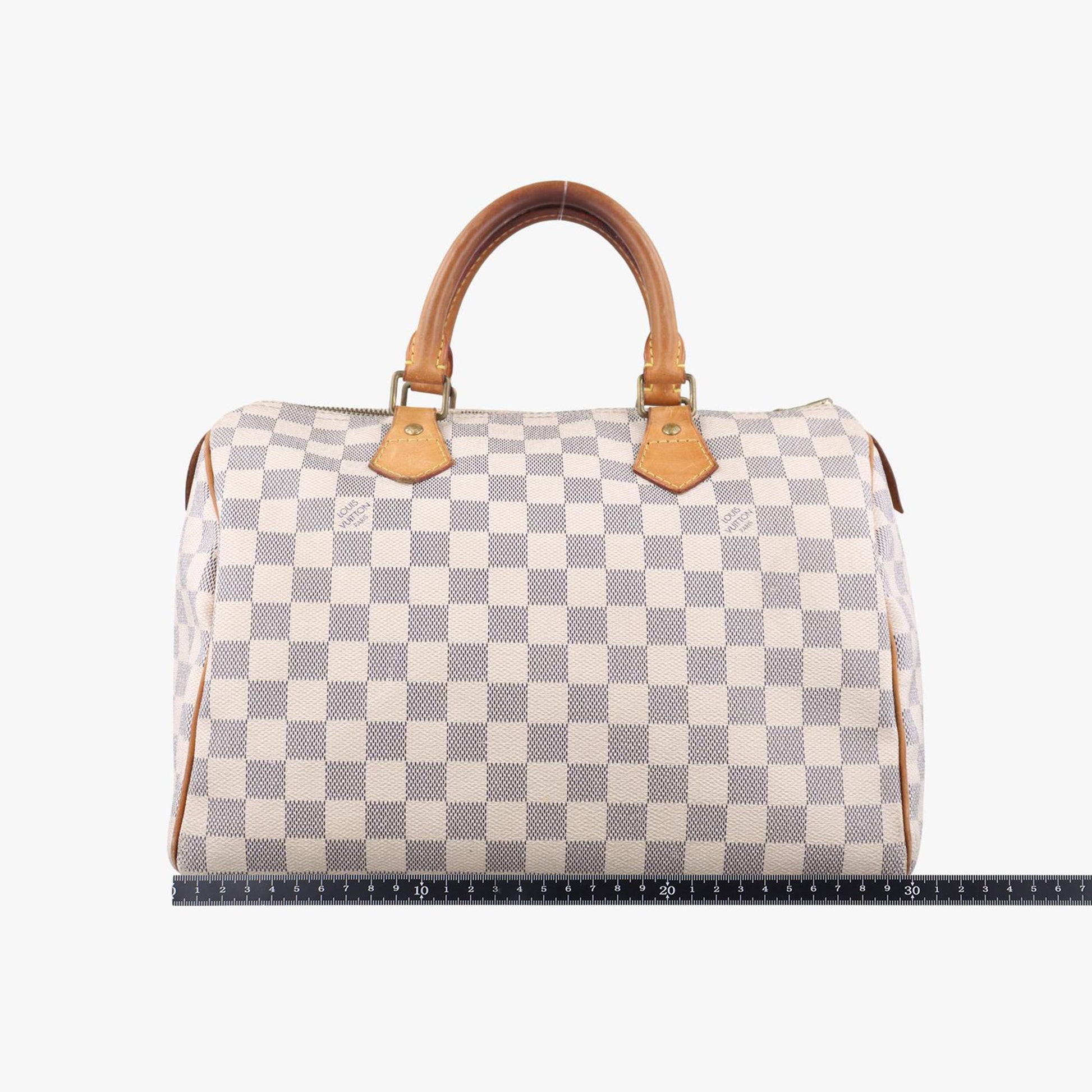 ルイヴィトン Louis Vuitton ボストンバッグ レディース スピーディ30 アズール ダミエキャンバス N41533 DU3089