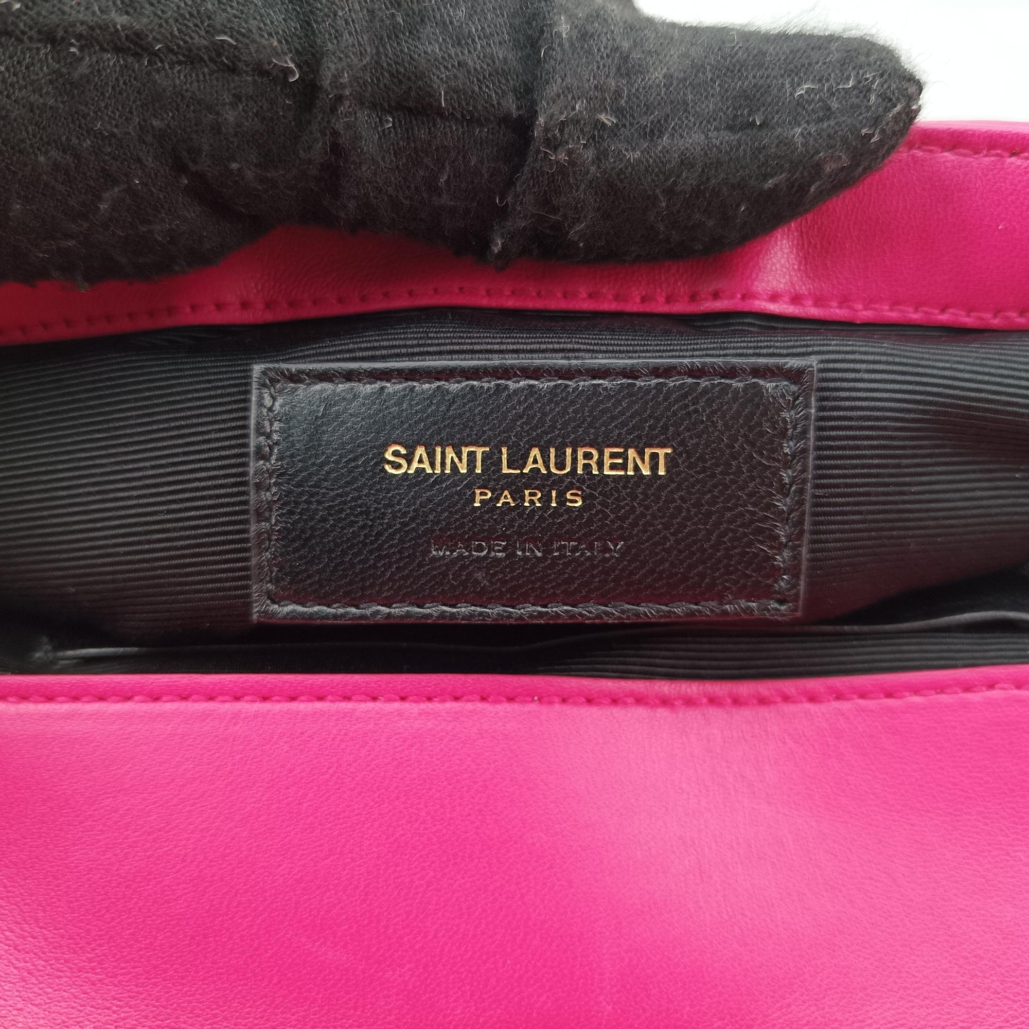 イヴサンローラン Yves saint Laurent ショルダーバッグ レディース ベイビーチャイ ローズ レッド レザー CLD399289.0315