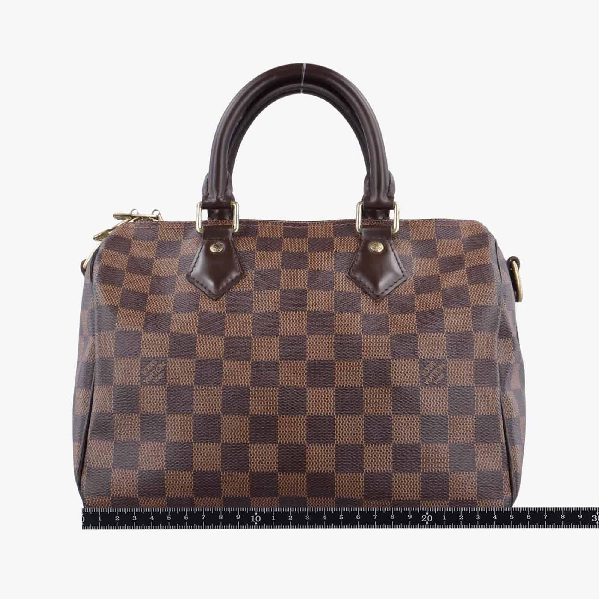 ルイヴィトン Louis Vuitton ショルダーバッグ レディース スピーディバンドリエール25 ブラウン ダミエキャンバス N41368 MB3198