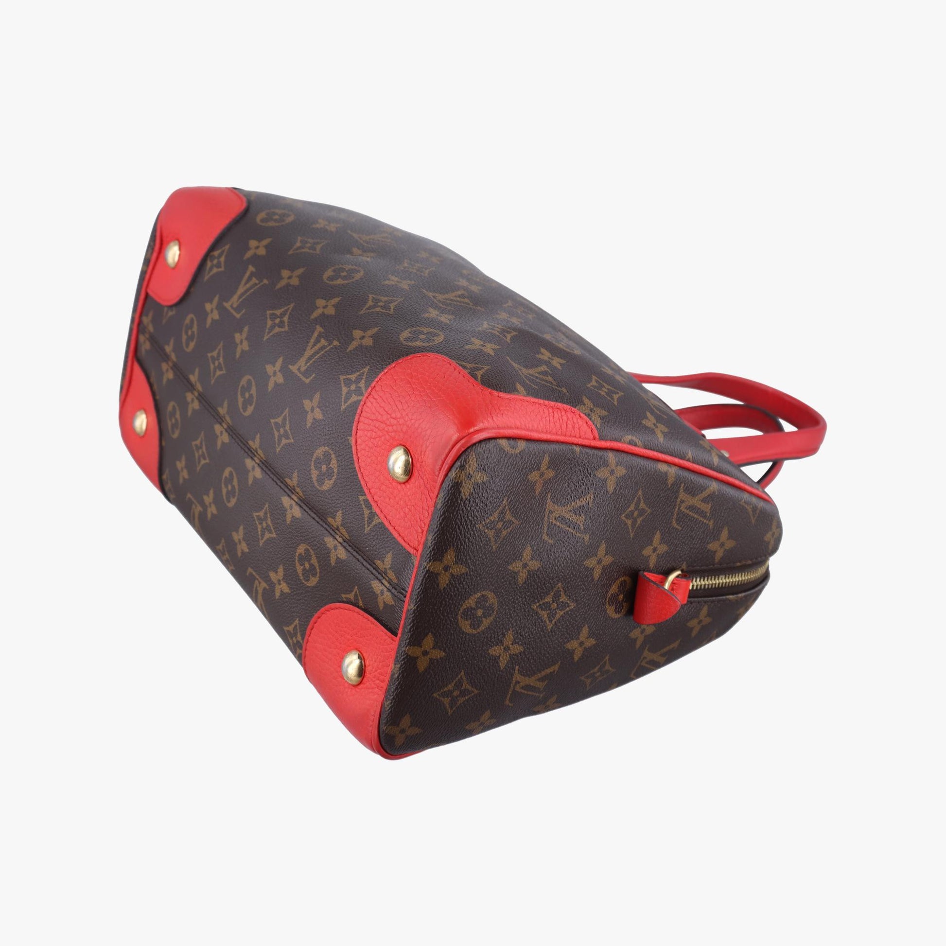 ルイヴィトン Louis Vuitton ショルダーバッグ レディース レティーロPM モノグラム/ブラウン系×コクリコ モノグラムキャンバス×カーフレザー M50057 AH1105