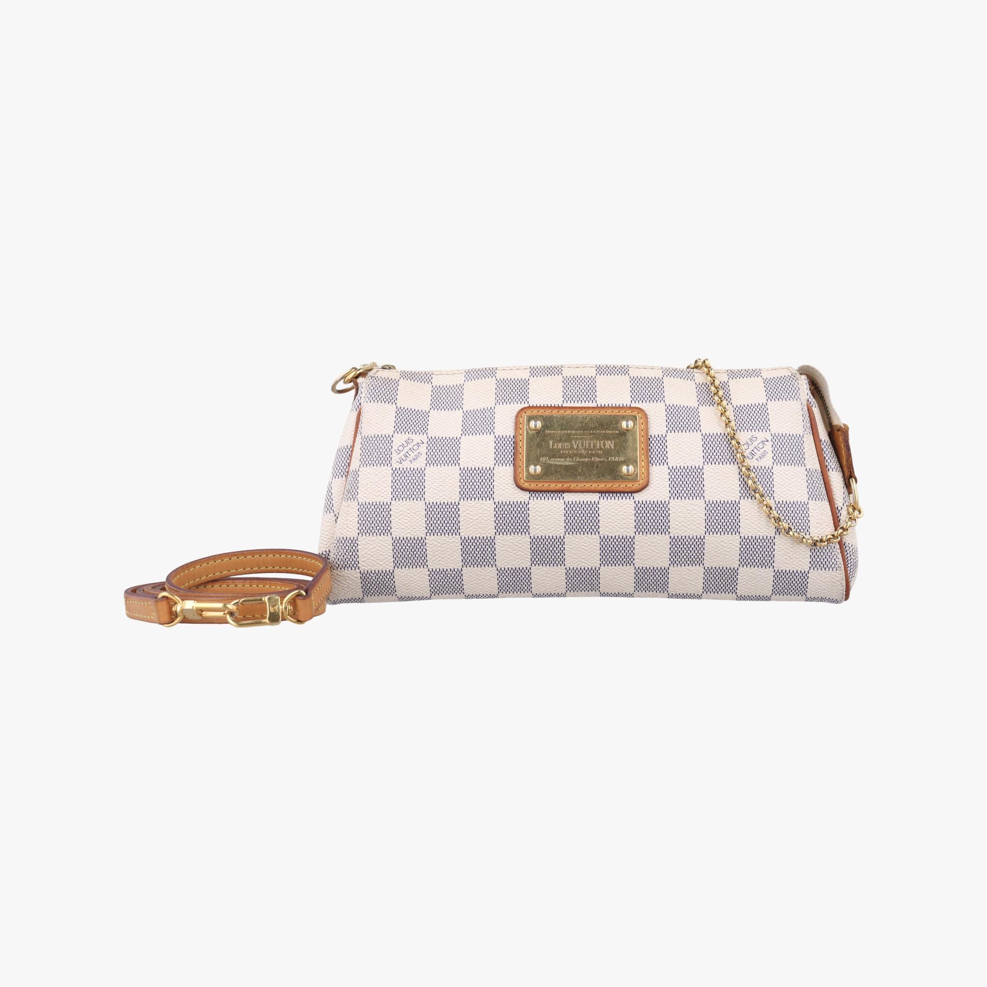 ルイヴィトン Louis Vuitton ショルダーバッグ レディース エヴァ アズール ダミエキャンバス N55214 SN2163