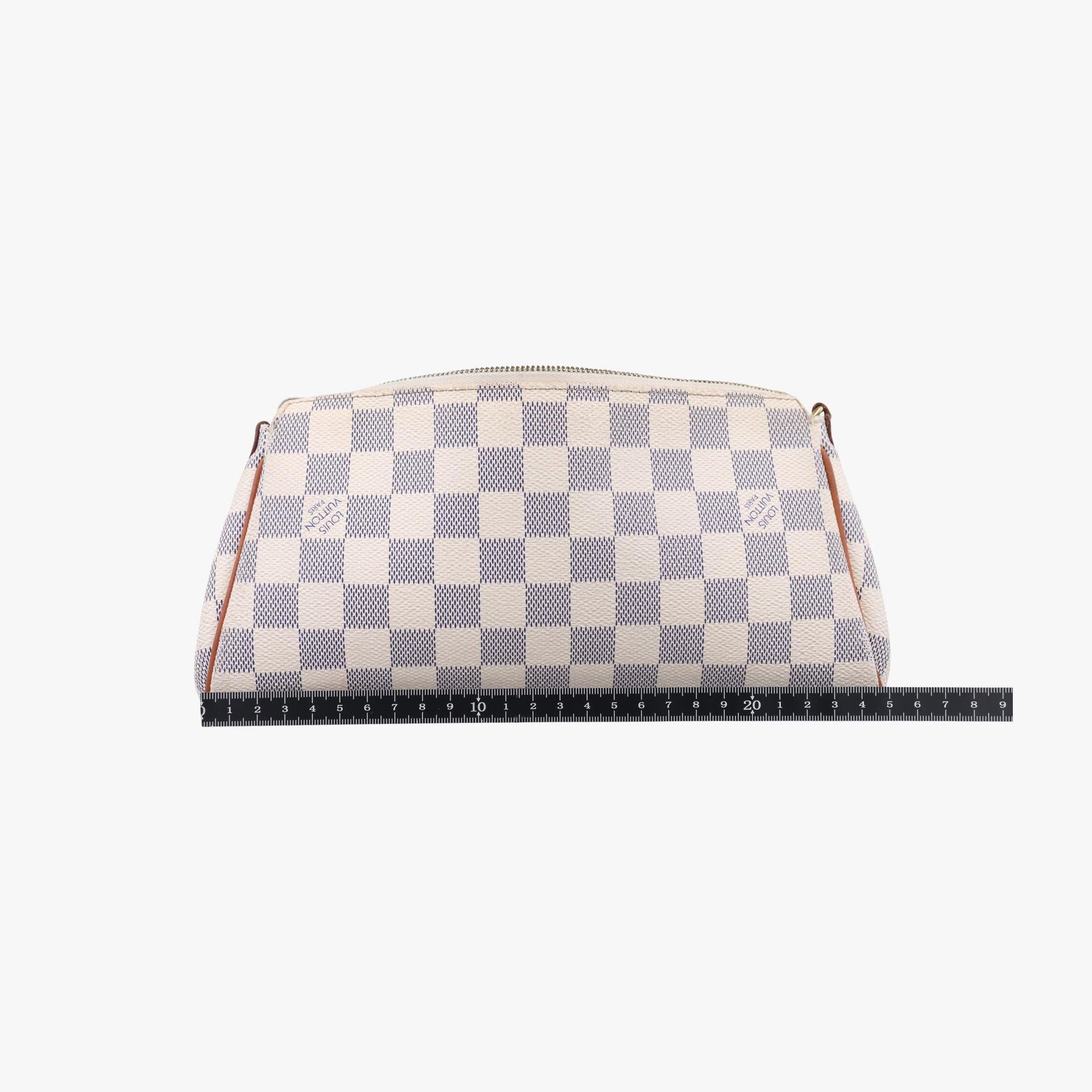 ルイヴィトン Louis Vuitton ショルダーバッグ レディース エヴァ アズール ダミエキャンバス N55214 SN2163