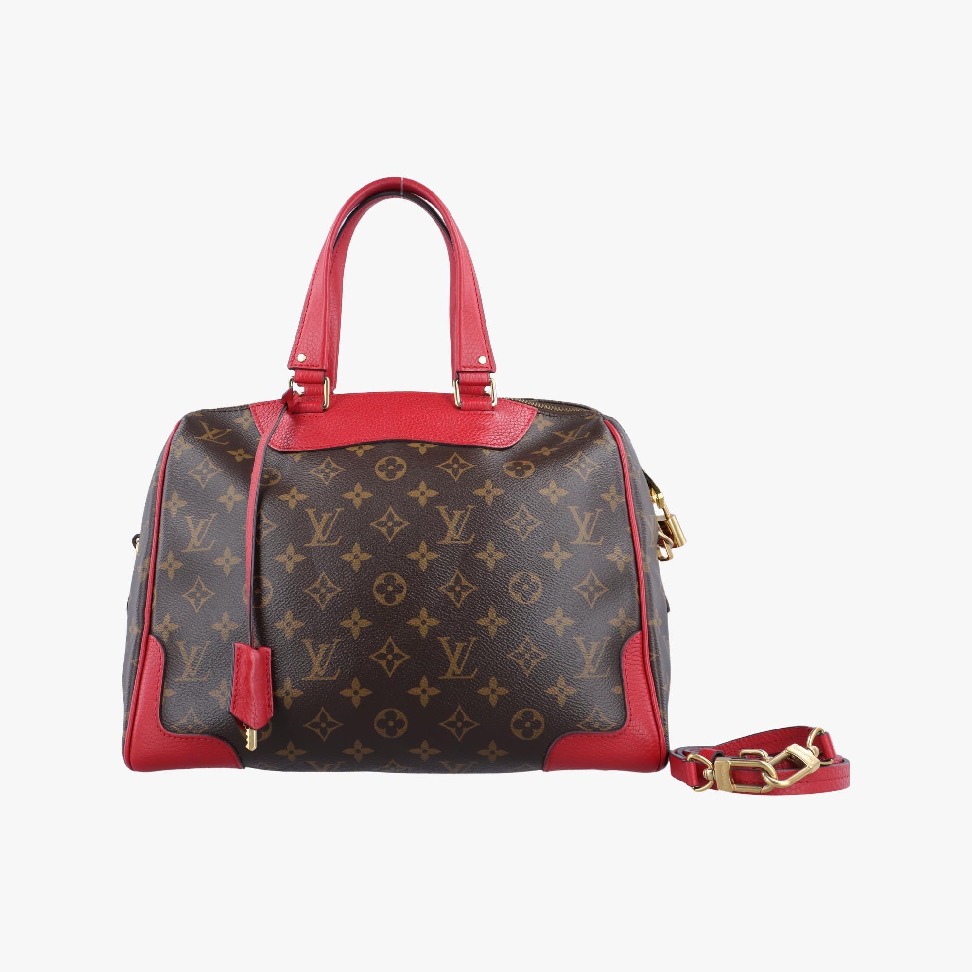 ルイヴィトン Louis Vuitton ショルダーバッグ レディース レティーロPM ブラウン モノグラムキャンバス×カーフレザー M50057 AH0126