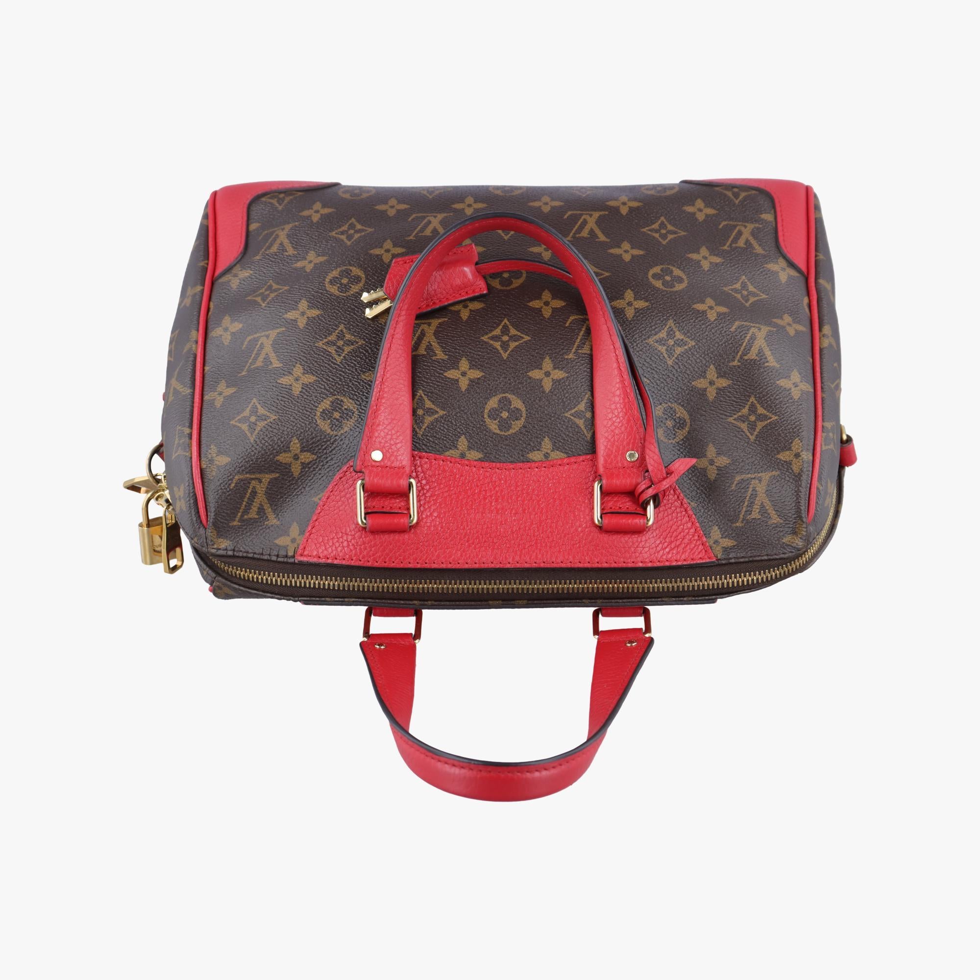 ルイヴィトン Louis Vuitton ショルダーバッグ レディース レティーロPM ブラウン モノグラムキャンバス×カーフレザー M50057 AH0126