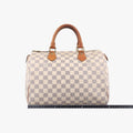 ルイヴィトン Louis Vuitton ボストンバッグ レディース スピーディ30 アズール ダミエキャンバス N41533 BA2182