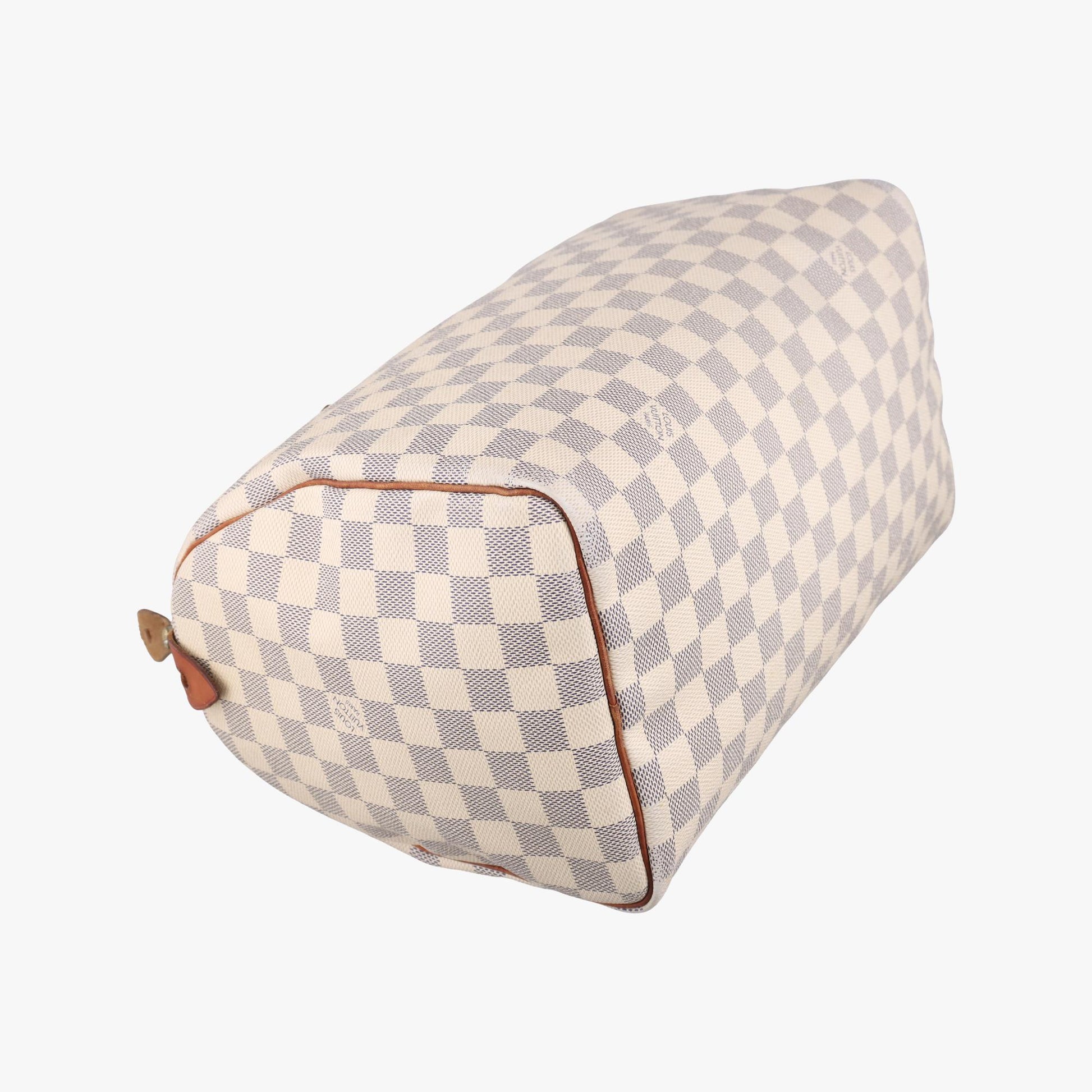 ルイヴィトン Louis Vuitton ボストンバッグ レディース スピーディ30 アズール ダミエキャンバス N41533 BA2182