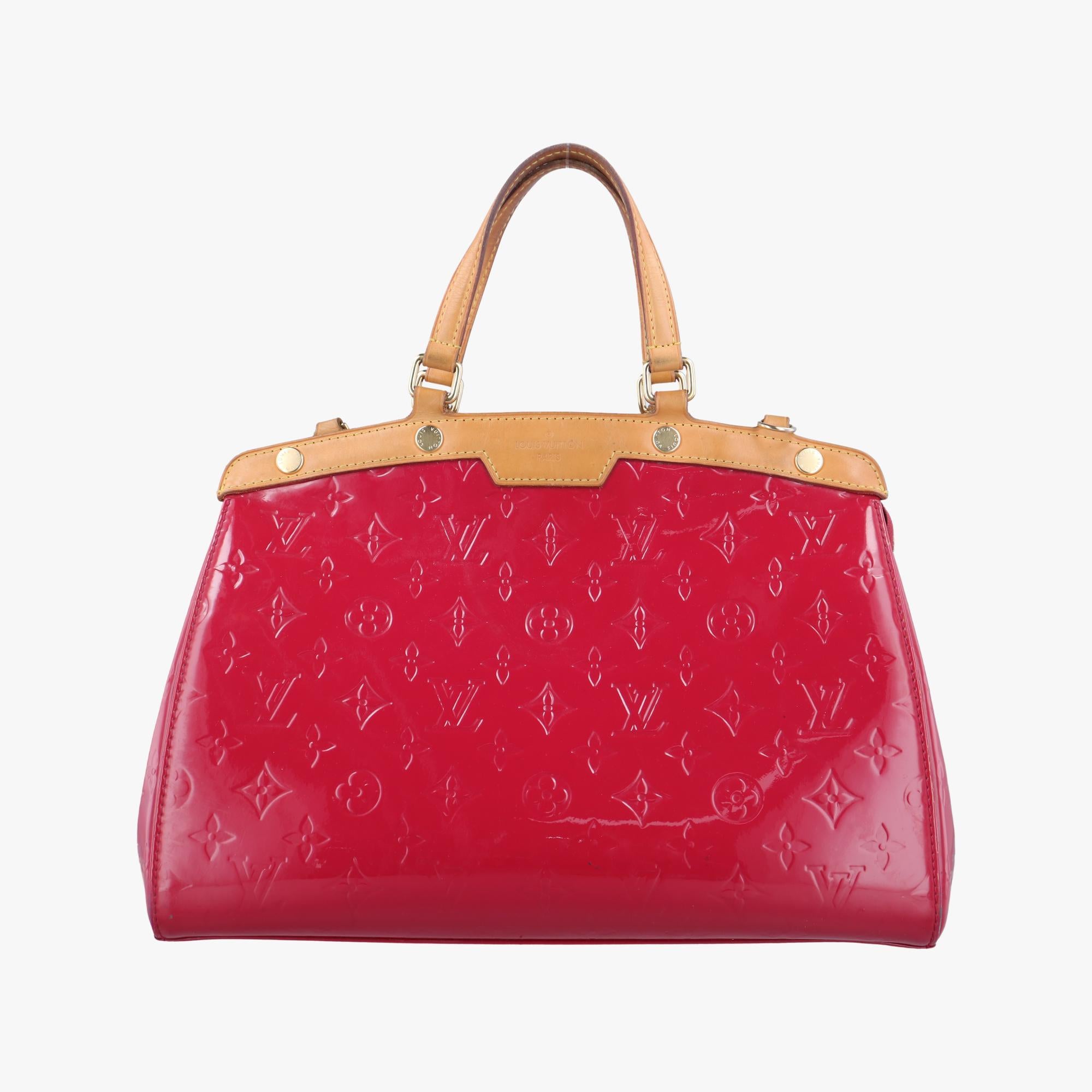 ルイヴィトン Louis Vuitton ショルダーバッグ レディース ブレアMM レッド ヴェルニ M91798 DR1124