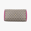 グッチ Gucci ボストンバッグ レディース GGスプリーム マルチカラー PVCコーティングキャンバス×レザー 409529 B019123034