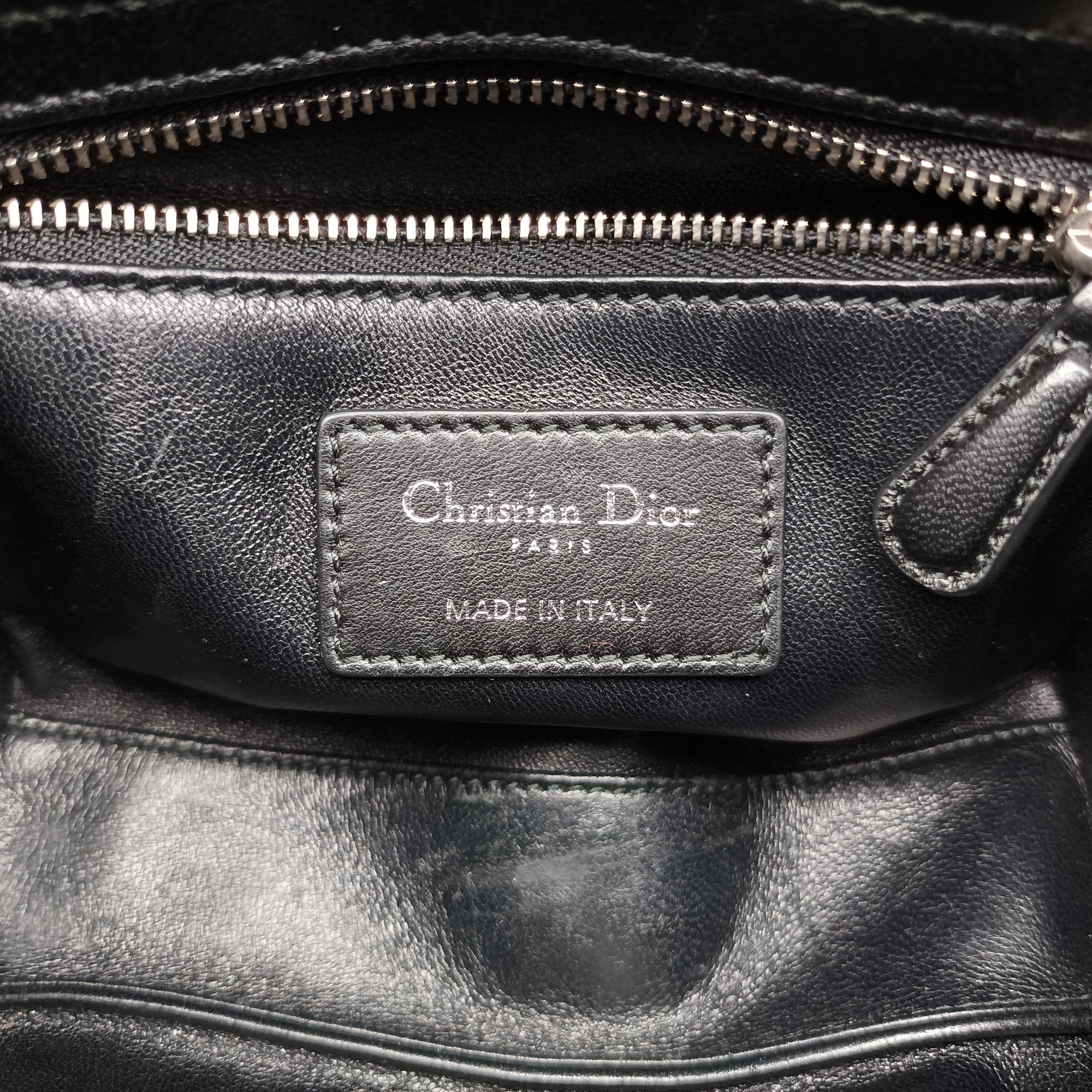 クリスチャンディオール Christian Dior ショルダーバッグ レディース レディディオール マルチカラー スパンコールｘレザー 04-MA-0165